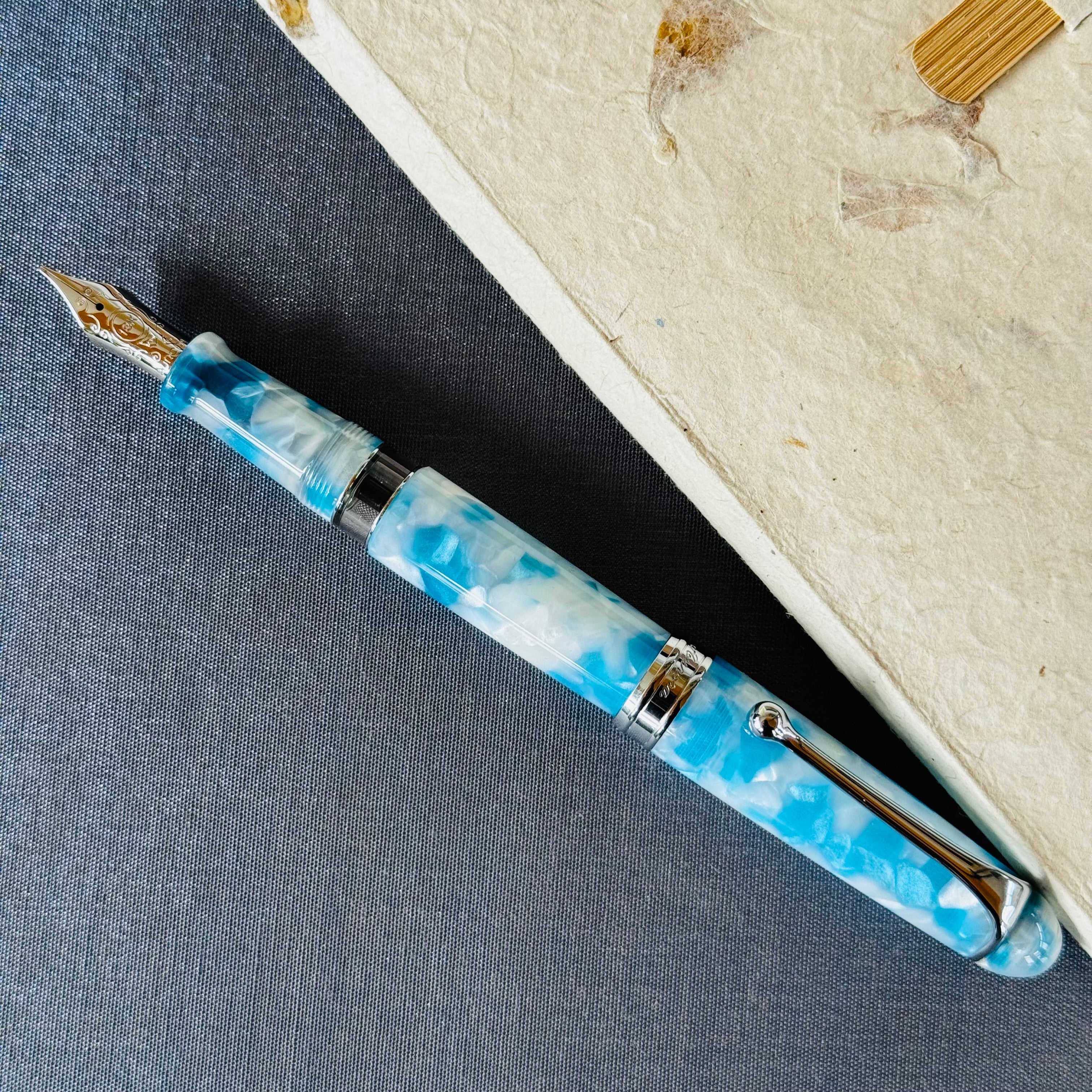Aurora 888 Fountain Pen - Ortigia (Limited Edition) - Pen Boutique Ltd