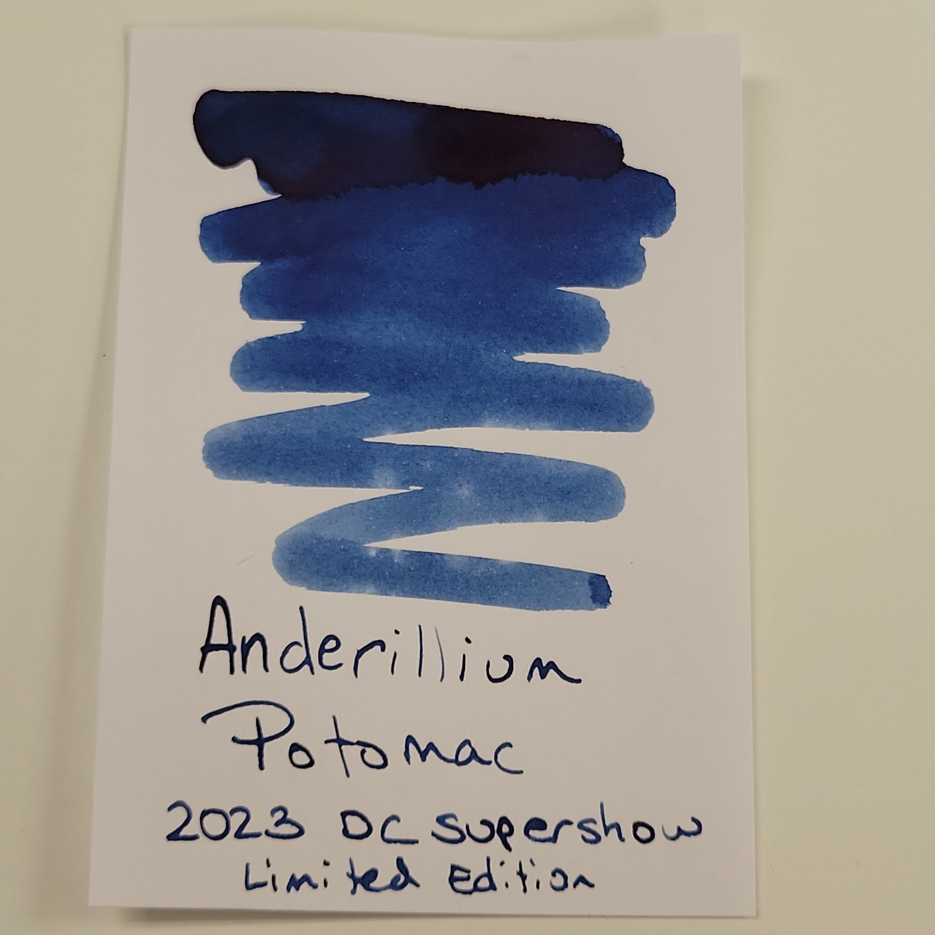 Anderillium Potomac Ink Bottle - 2023 DC Pen Show - Pen Boutique Ltd