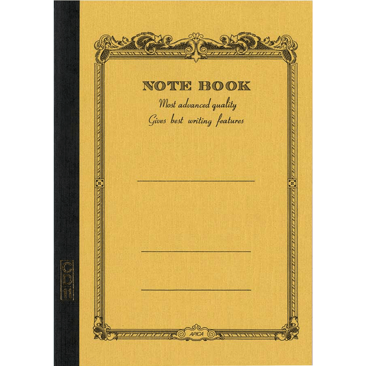 Apica Notebook - Mustard - White Sheets - Line - A7 - Pen Boutique Ltd