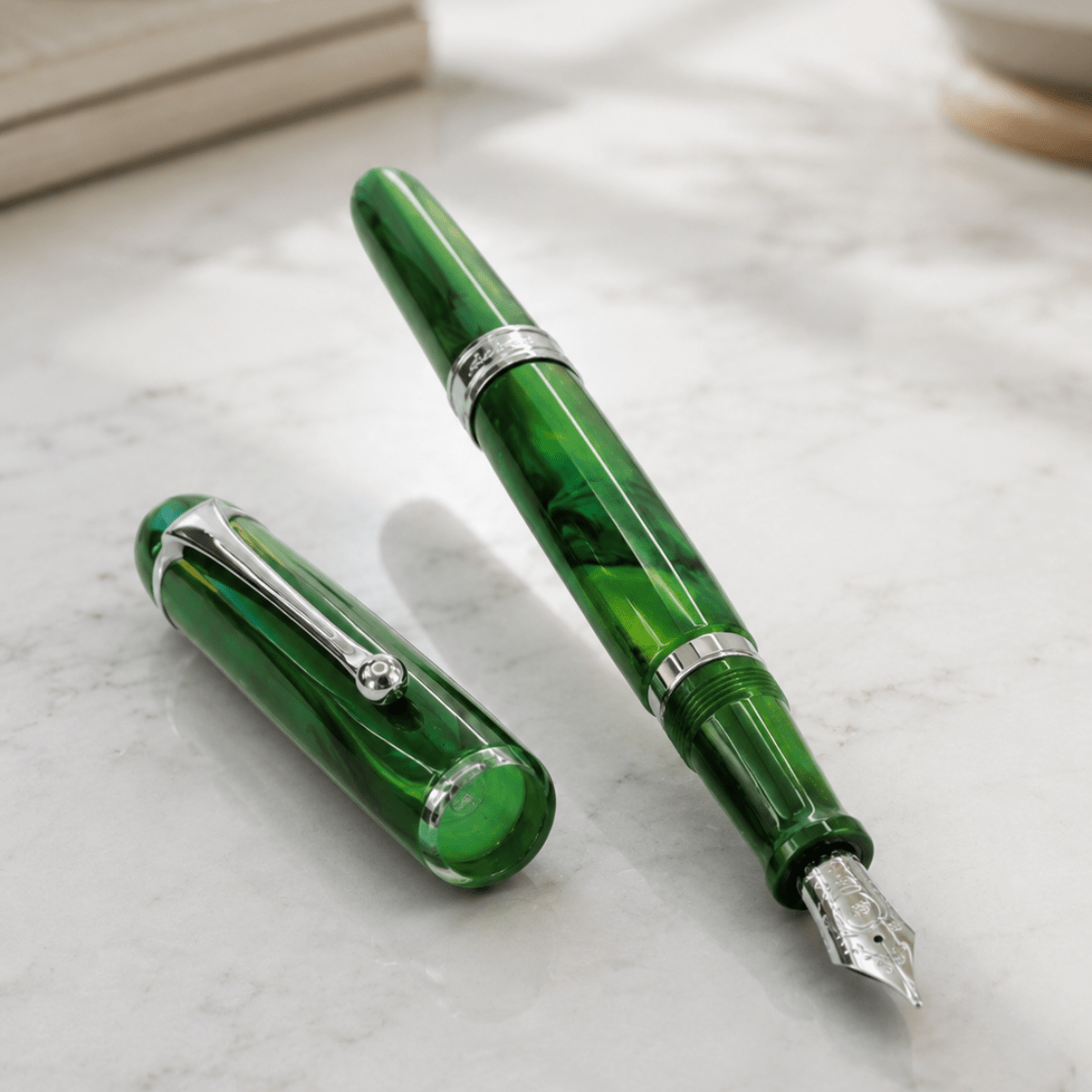 Aurora 88 Fountain Pen - Aurora Polare - 18K Nib (Limited Edition) - Pen Boutique Ltd