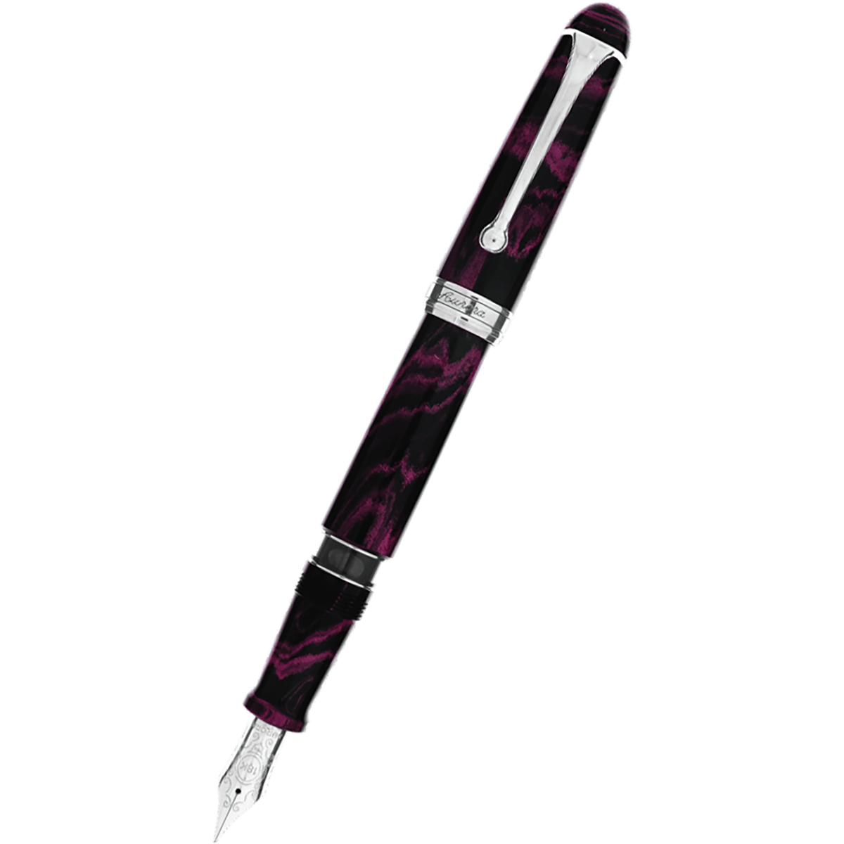 Aurora 88 Fountain Pen - Ebonite Magenta (Limited Edition) - Pen Boutique Ltd