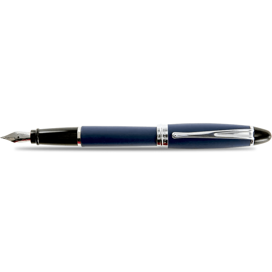 Aurora Ipsilon Fountain Pen - Satin Blue - Pen Boutique Ltd