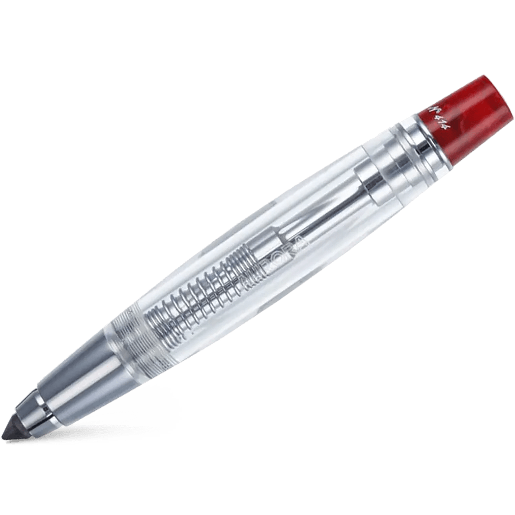Aurora Optima Demo Sketch Pen - Red - Chrome Trim - 5.6 mm - Pen Boutique Ltd