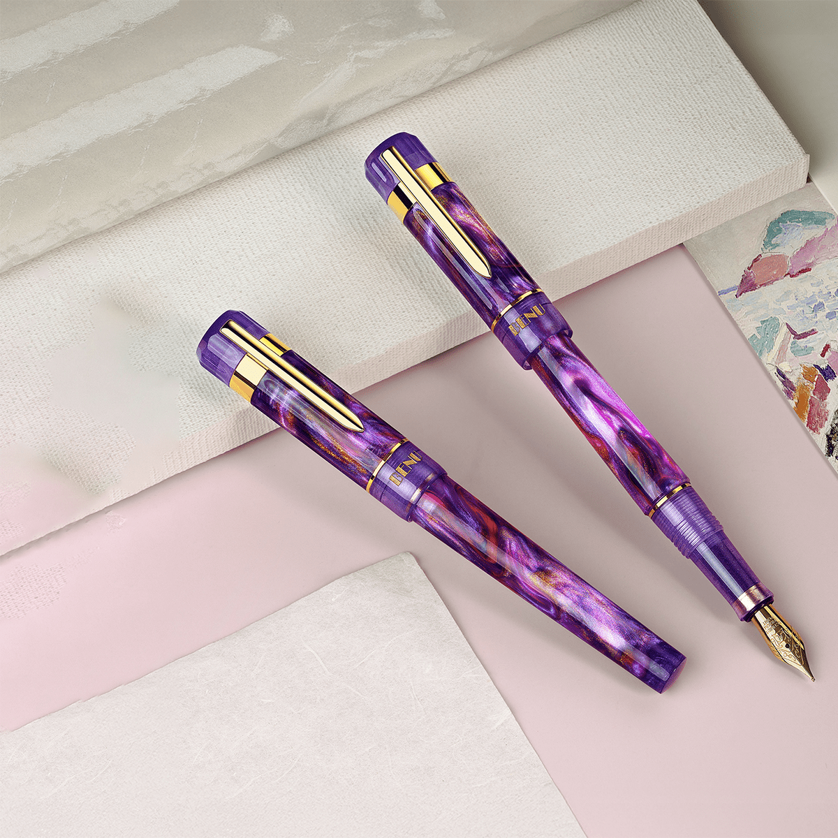 Benu Tribute Fountain Pen - Matisse - Pen Boutique Ltd