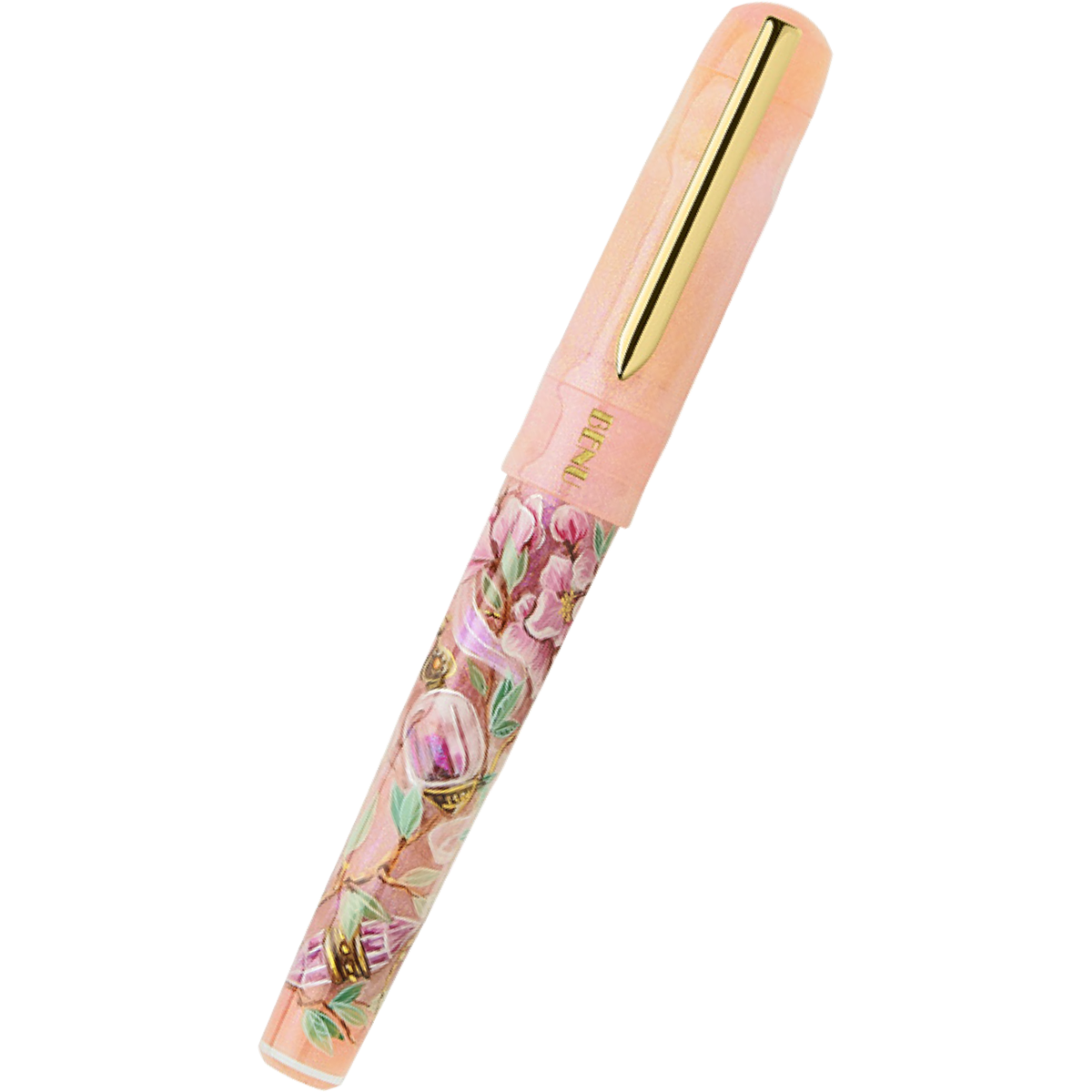Benu Talisman Fountain Pen - Peach Blossom