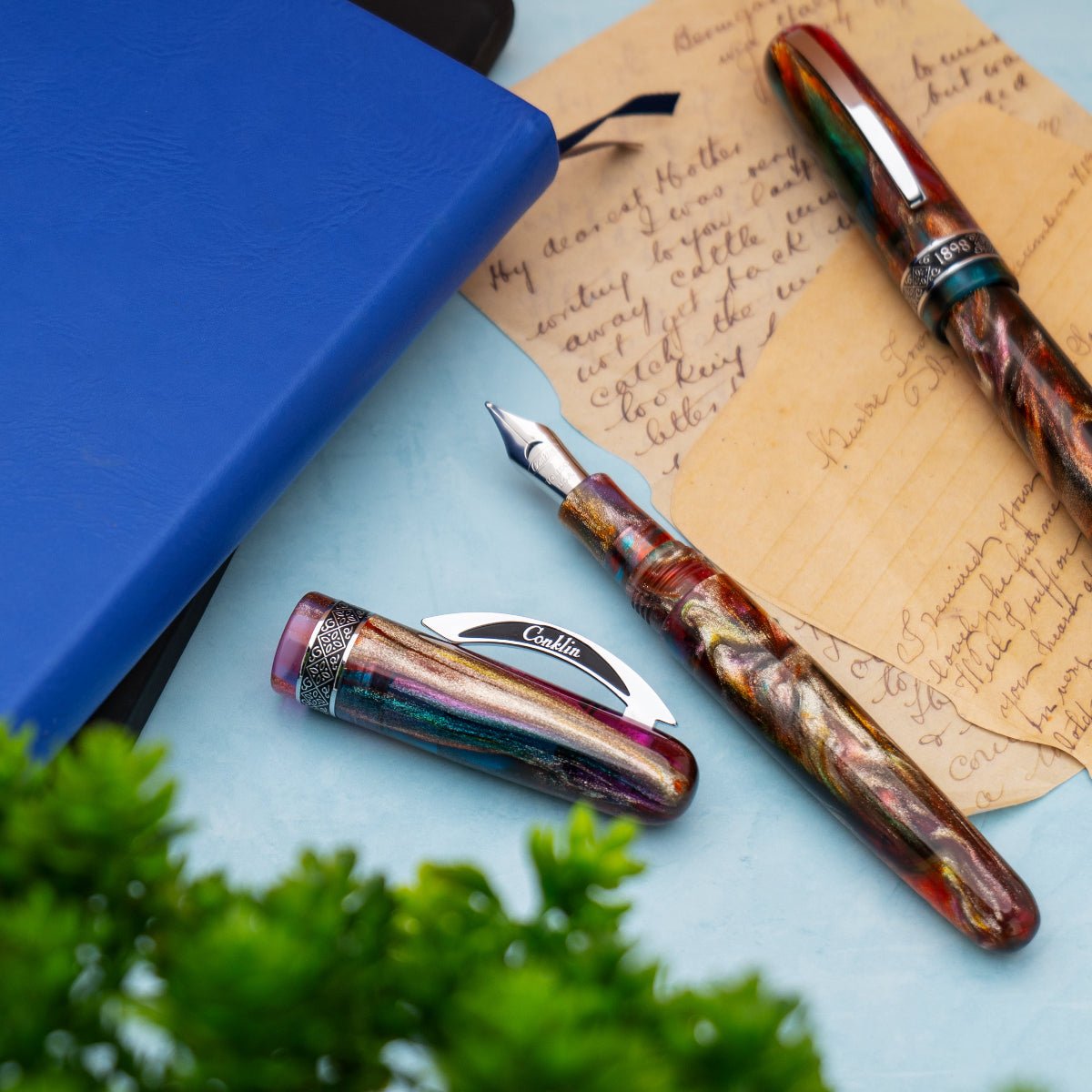 Conklin 1898 Collection Fountain Pen - Primary Manipulation 5.0 (Limited Edition) - Pen Boutique Ltd