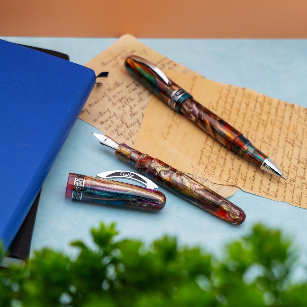 Conklin 1898 Collection Fountain Pen - Primary Manipulation 5.0 (Limited Edition) - Pen Boutique Ltd
