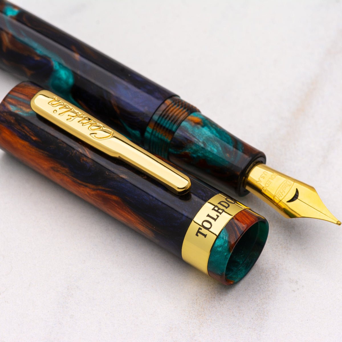 Conklin Toledo Fountain Pen - Limited Edition - Bohemian Twilight Light Shadow (Pen Boutique Exclusive) - Pen Boutique Ltd
