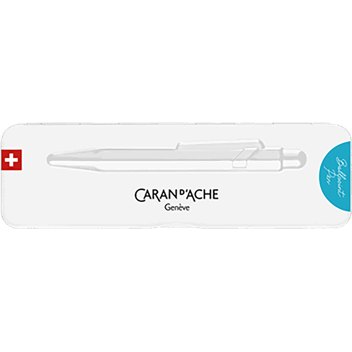 Caran d'Ache 849™ Ballpoint Pen - COLORMAT-X Blue-Pen Boutique Ltd