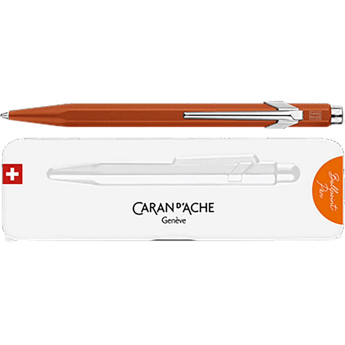 Caran d'Ache 849™ Ballpoint Pen - COLORMAT-X Blue-Pen Boutique Ltd