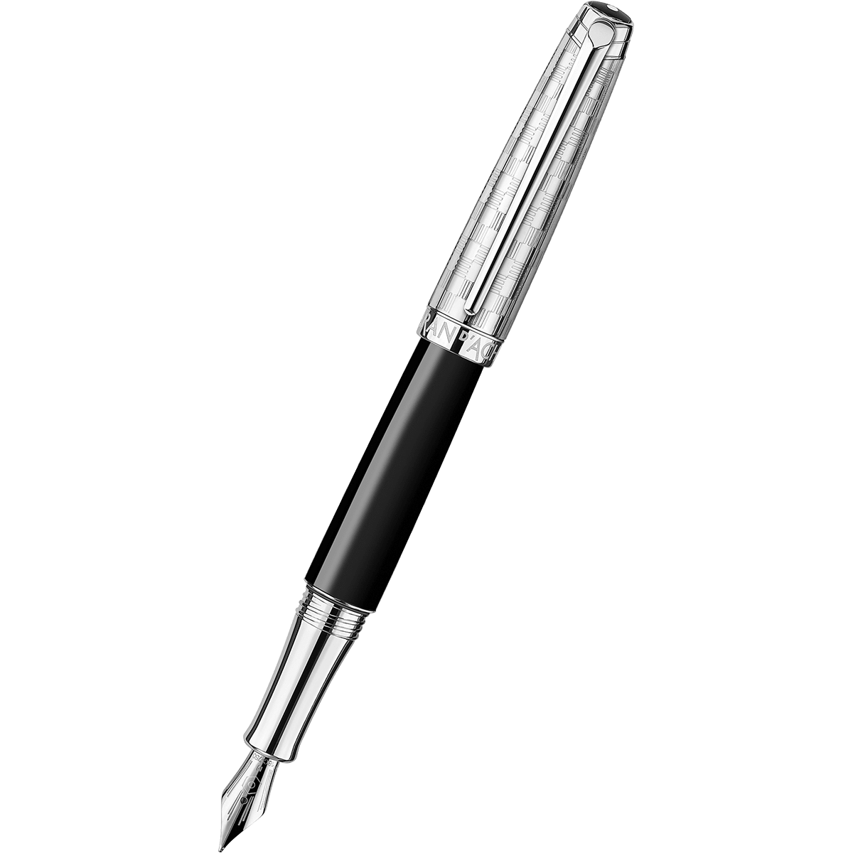 Caran d'Ache Leman Gift Set - Damier Fountain Pen & Leather Case (Special Edition) - Pen Boutique Ltd