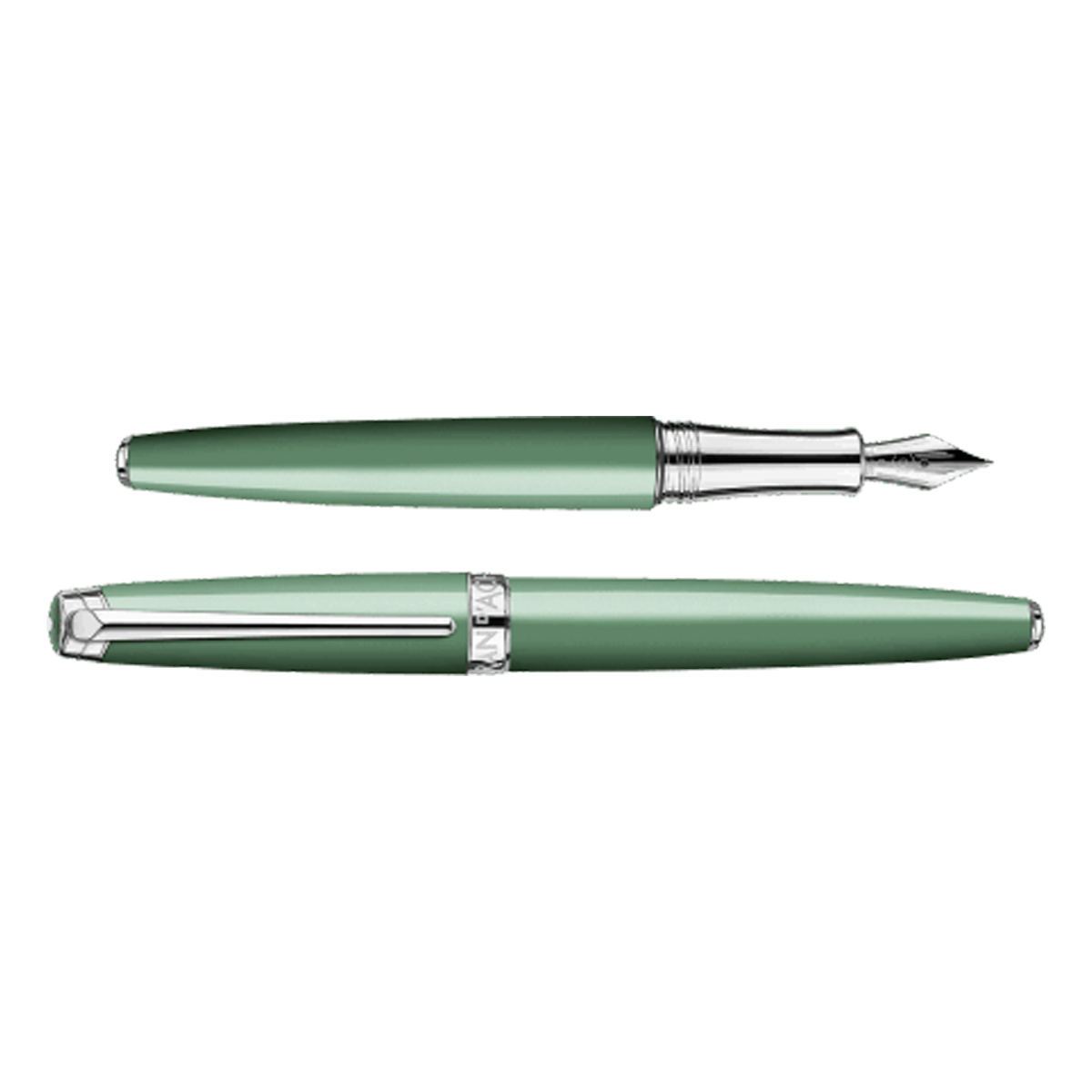 Caran d'Ache Leman Vert de Gris Fountain Pen-Pen Boutique Ltd