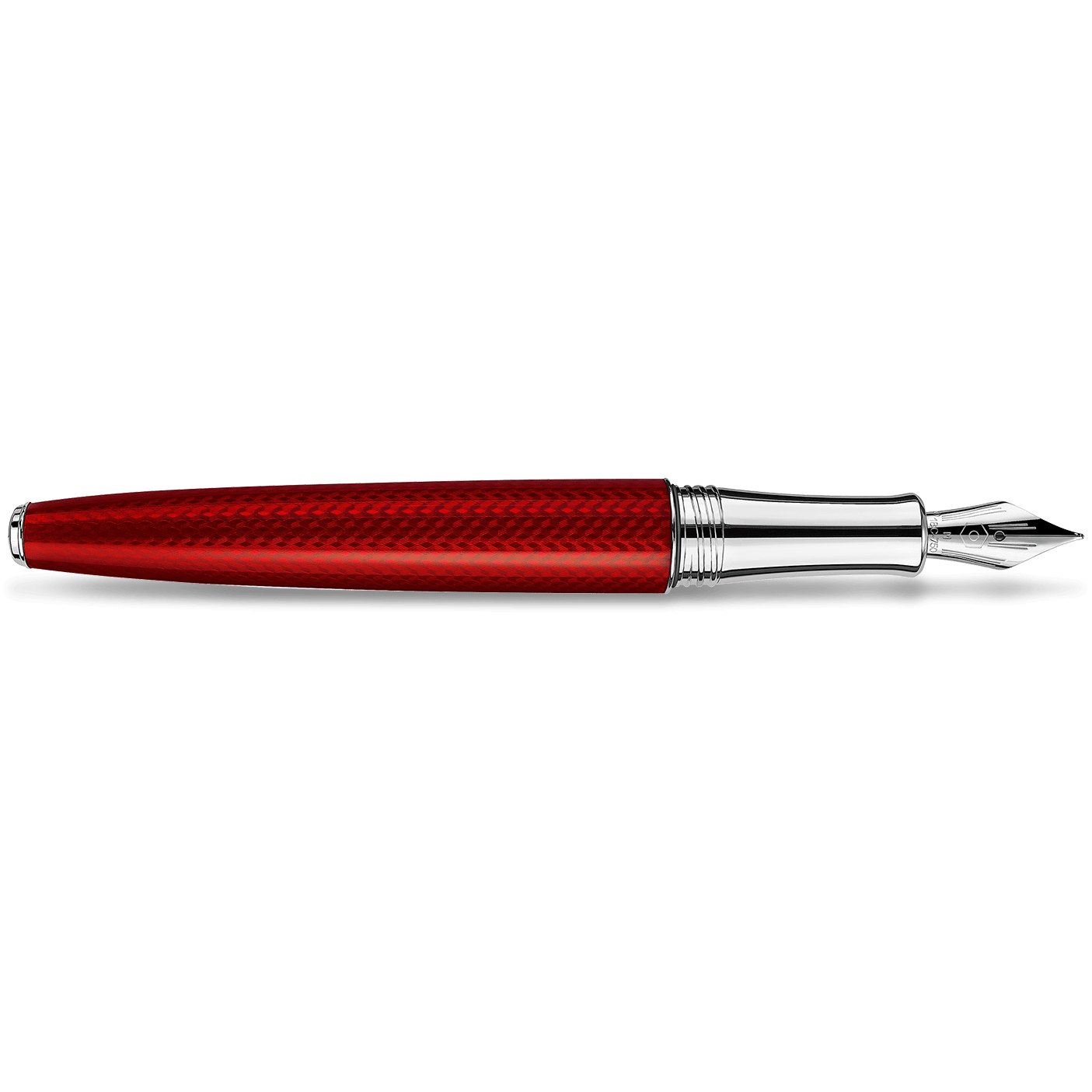 Caran d'Ache Leman Fountain Pen - Rouge Carmin