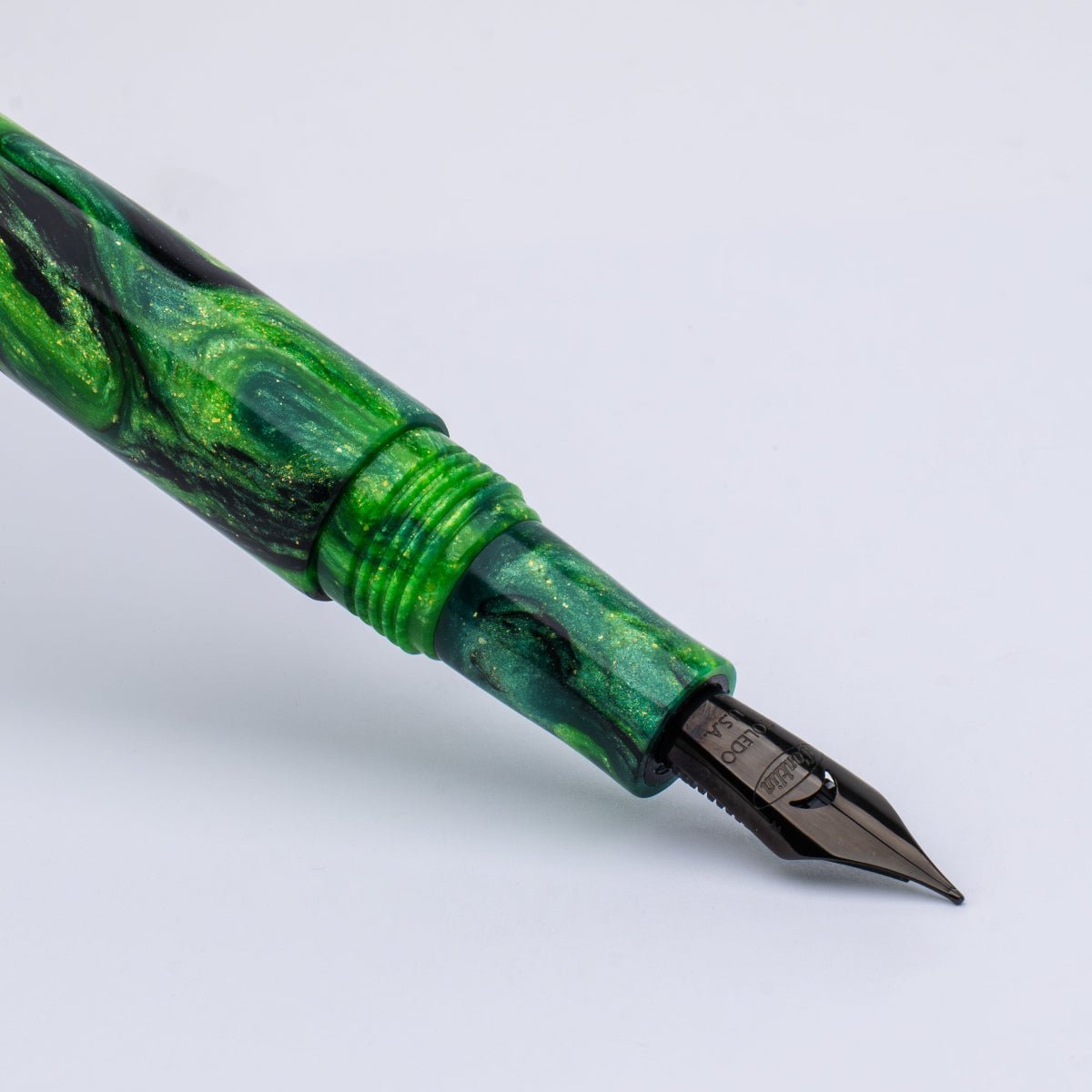 Conklin 1898 Fountain Pen - Clover Valley - Gunmetal Trim (Limited Edition) - Pen Boutique Ltd