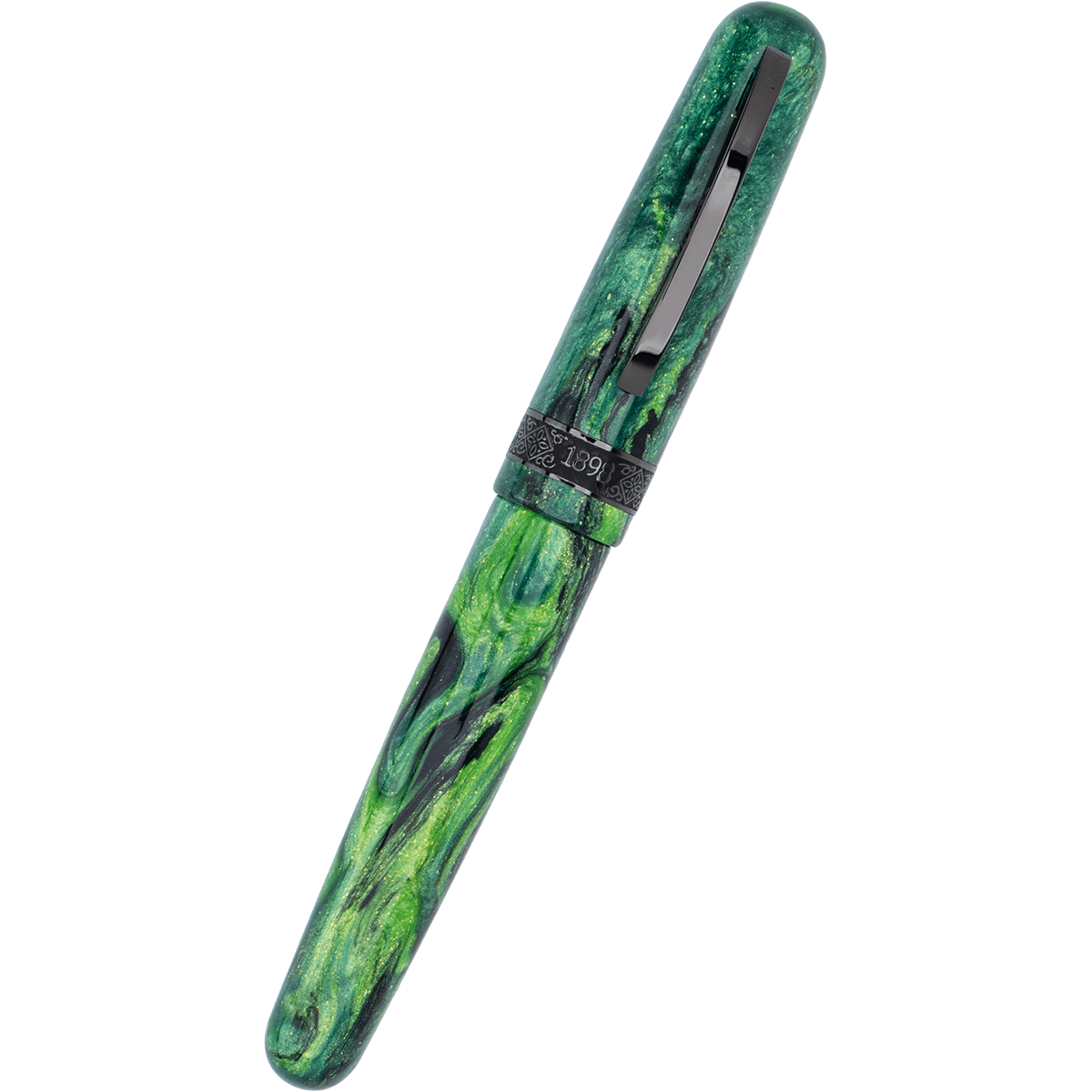 Conklin 1898 Fountain Pen - Clover Valley - Gunmetal Trim (Limited Edition) - Pen Boutique Ltd