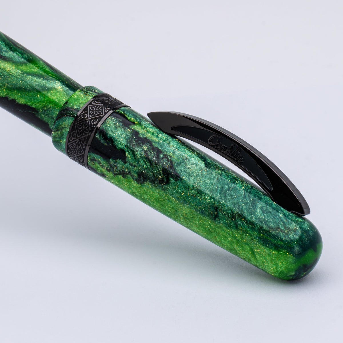 Conklin 1898 Fountain Pen - Clover Valley - Gunmetal Trim (Limited Edition) - Pen Boutique Ltd