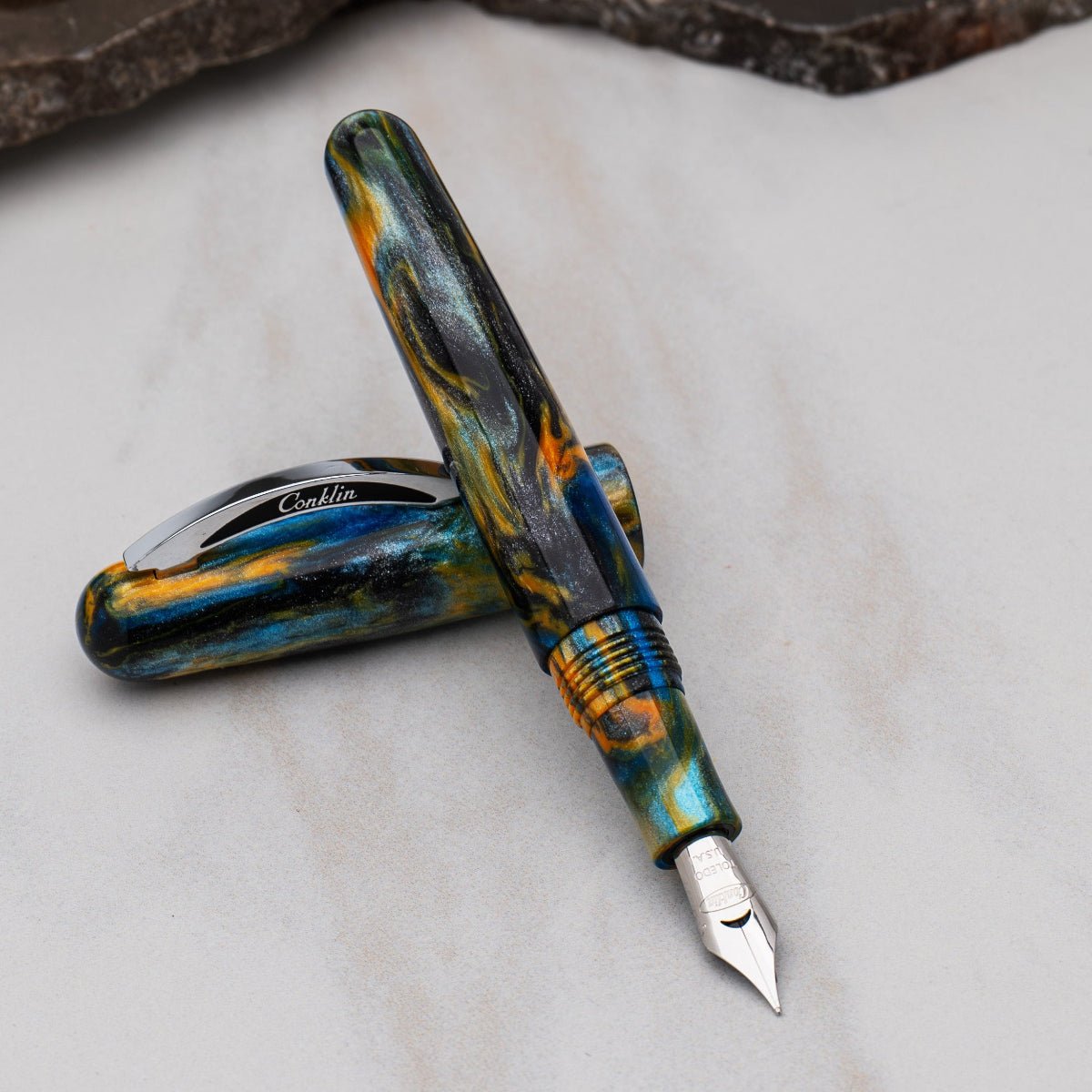 Conklin 1898 Fountain Pen - Ken's Mix - Steel Nib (Limited Edition) - Pen Boutique Ltd