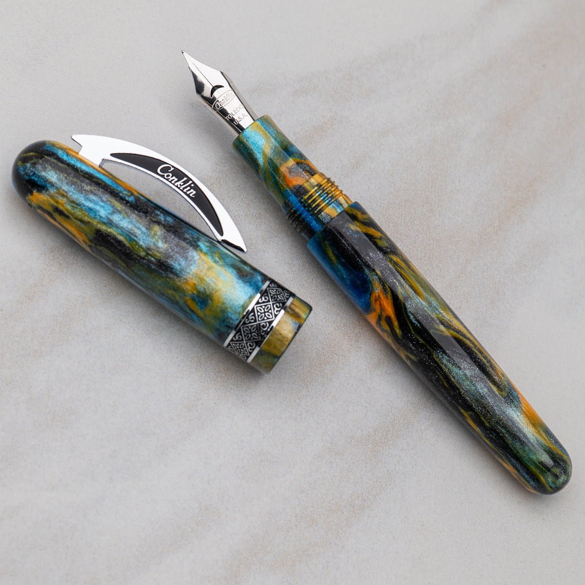 Conklin 1898 Fountain Pen - Ken's Mix - Steel Nib (Limited Edition) - Pen Boutique Ltd