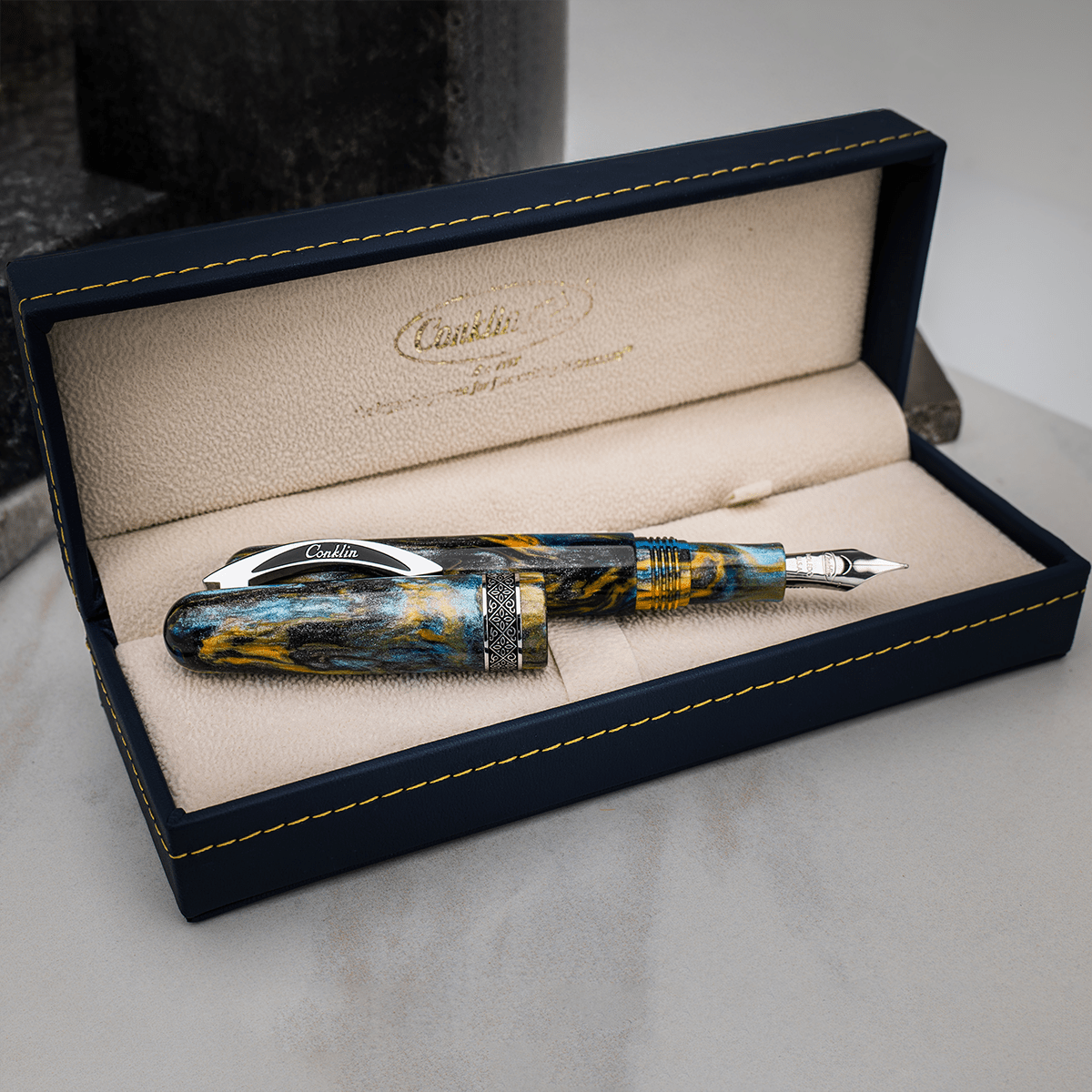 Conklin 1898 Fountain Pen - Ken's Mix - Steel Nib (Limited Edition) - Pen Boutique Ltd