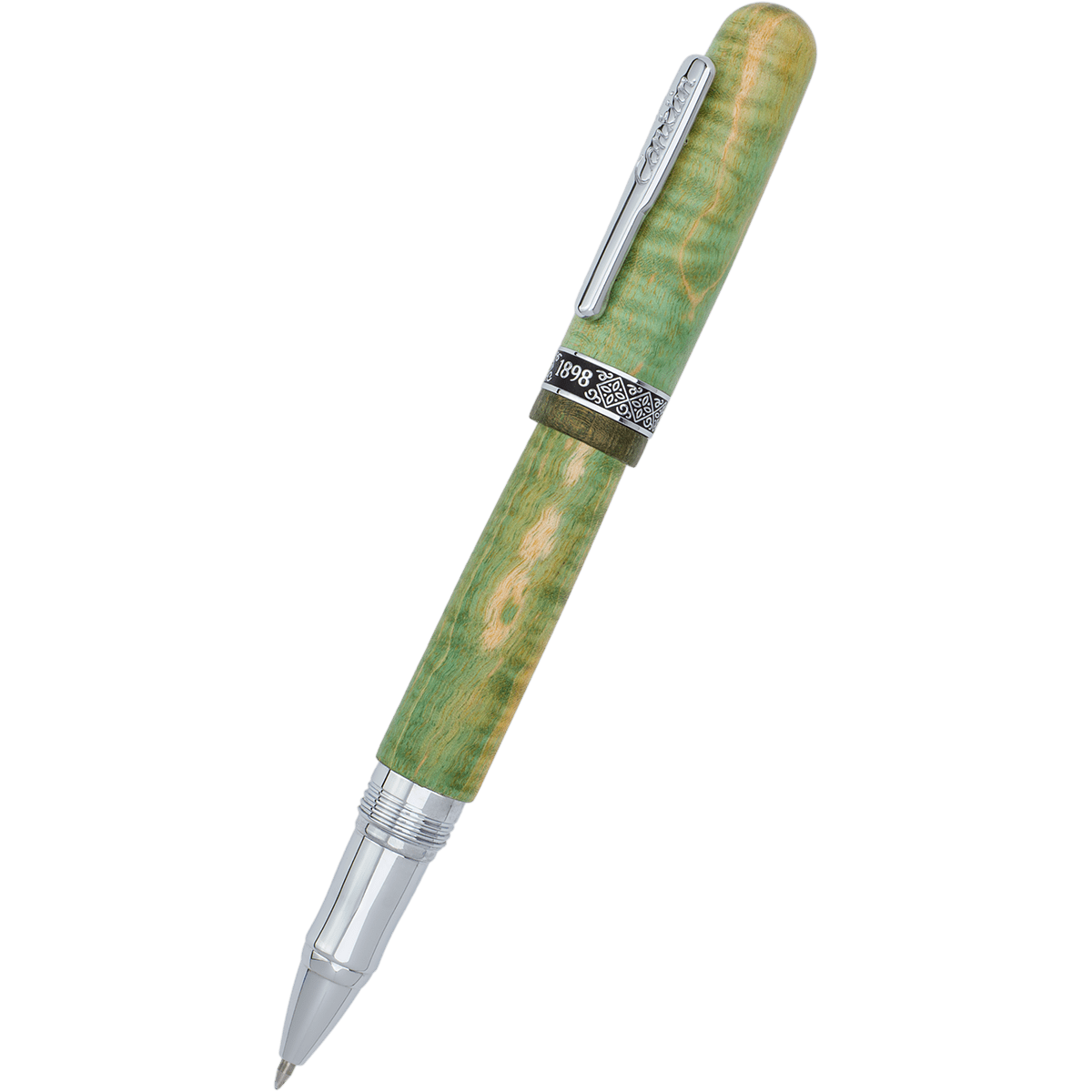 Conklin 1898 Rollerball Pen - Stabilized Wood Matte Green (Limited Edition) - Pen Boutique Ltd