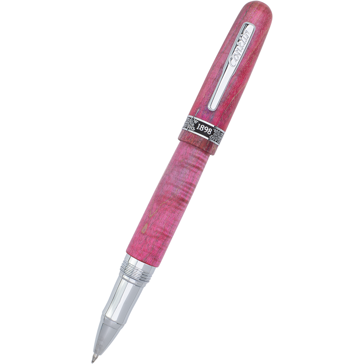 Conklin 1898 Rollerball Pen - Stabilized Wood Matte Purple (Limited Edition) - Pen Boutique Ltd