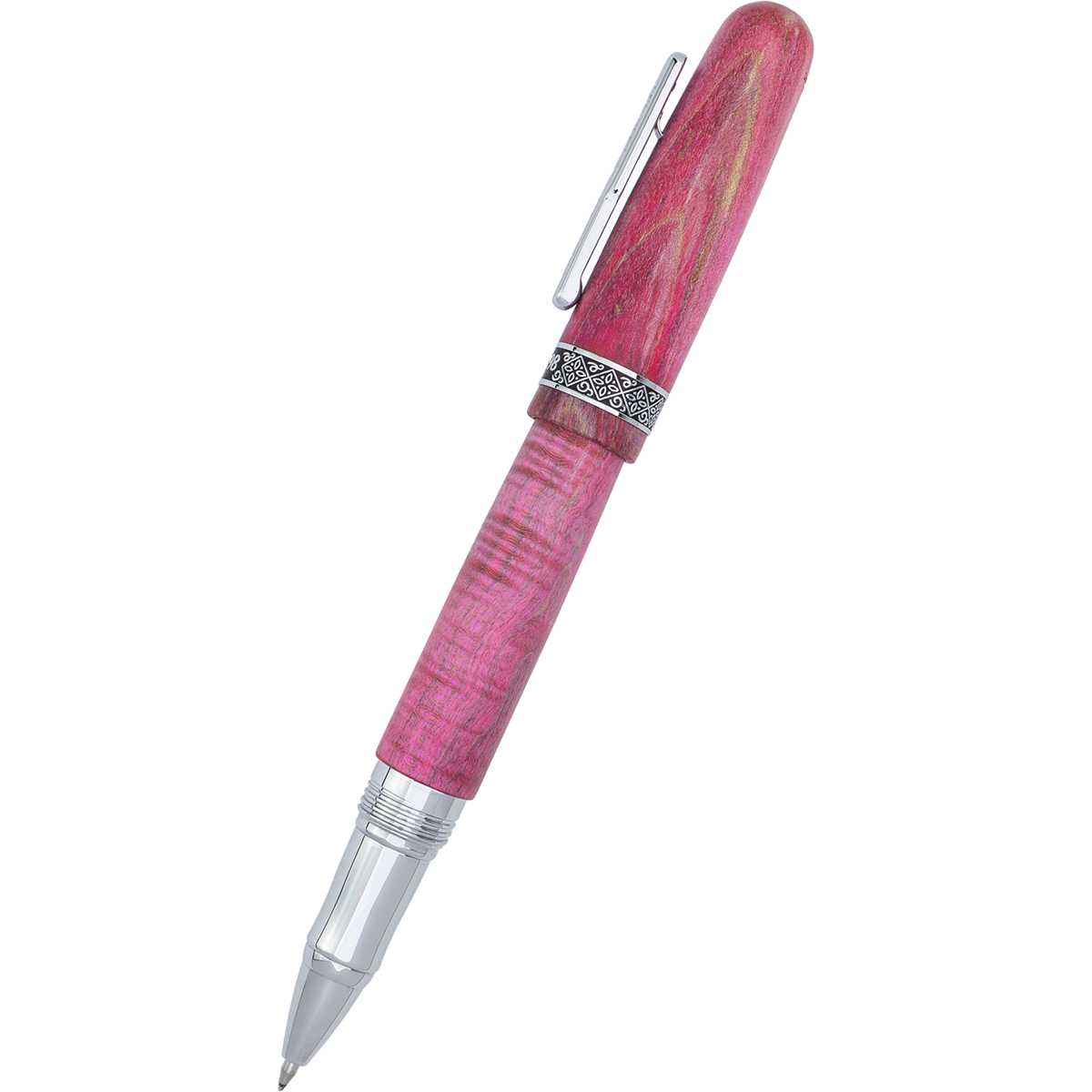 Conklin 1898 Rollerball Pen - Stabilized Wood Matte Purple (Limited Edition) - Pen Boutique Ltd