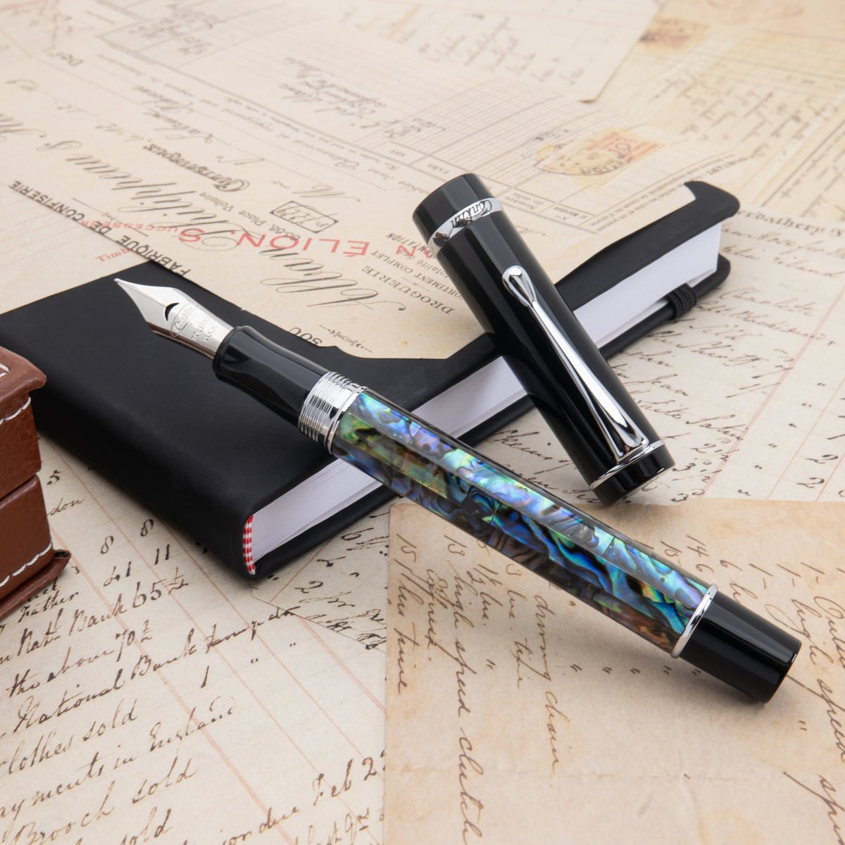 Conklin Duragraph Fountain Pen - Abalone Nights - Pen Boutique Ltd