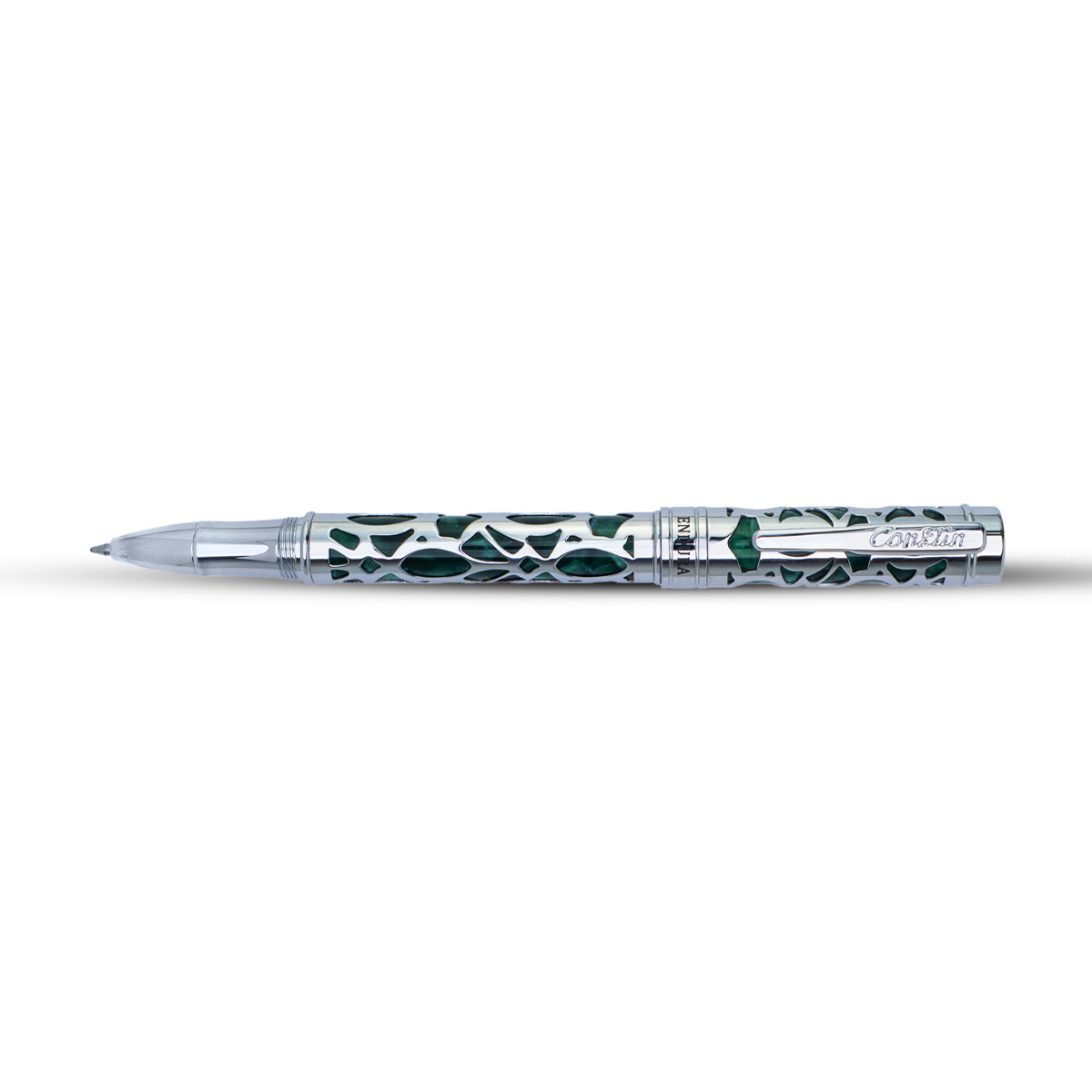 Conklin Endura Rollerball Pen - Deco Crest Green-Pen Boutique Ltd
