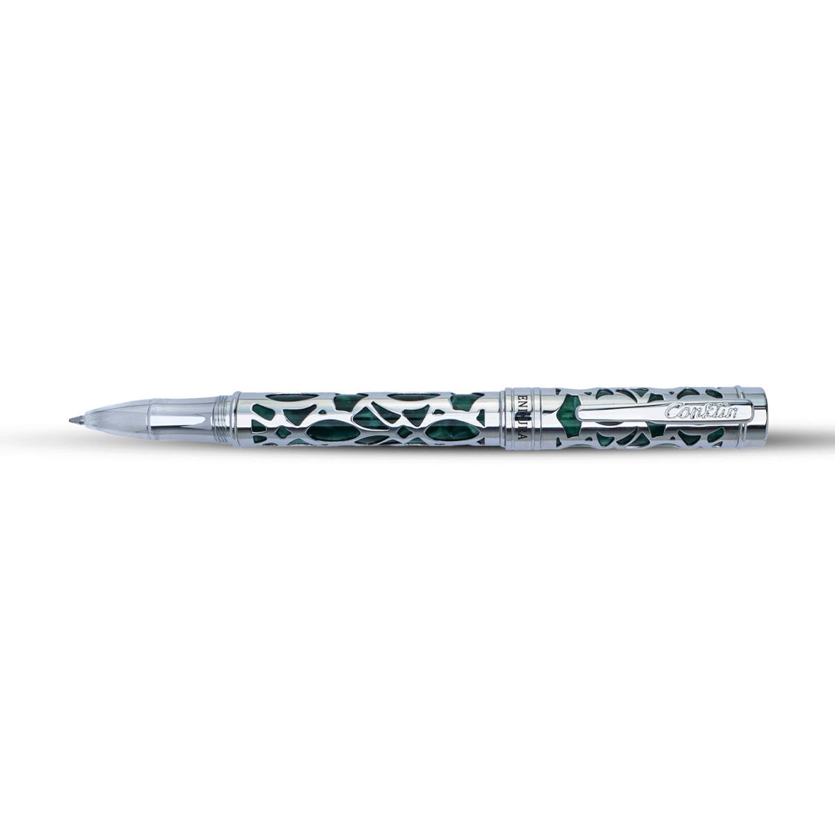 Conklin Endura Rollerball Pen - Deco Crest Green - Pen Boutique Ltd