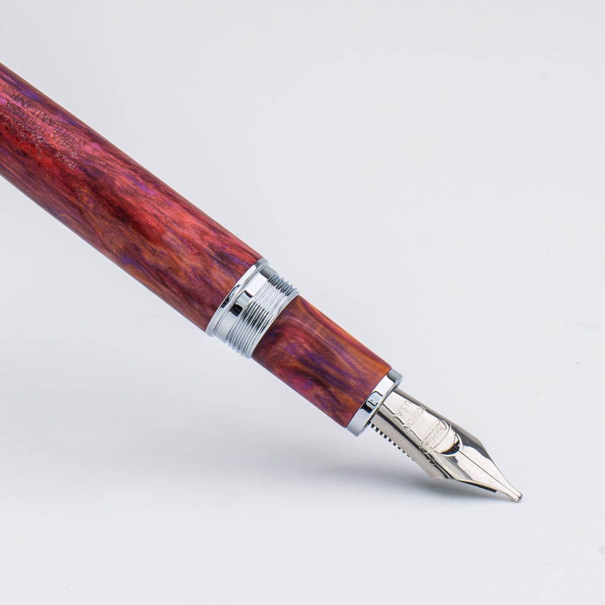 Conklin Streamline Fountain Pen - Matte Sunset Medley - Chrome Trim (Limited Edition) - Pen Boutique Ltd
