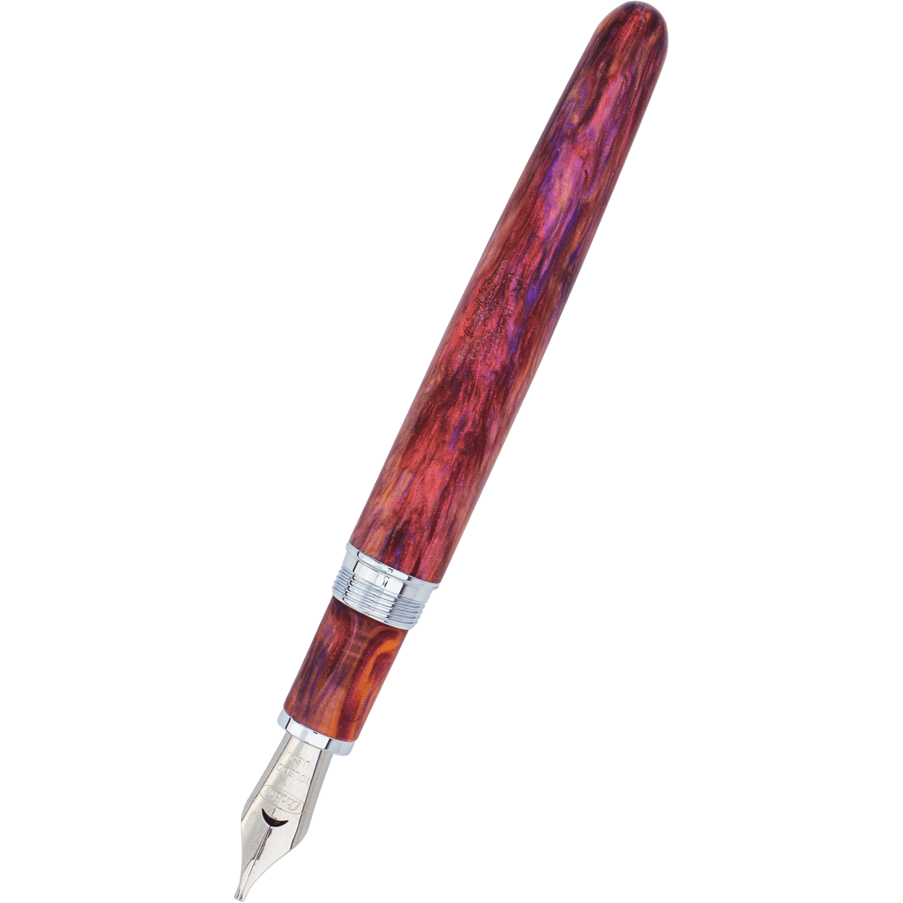 Conklin Streamline Fountain Pen - Matte Sunset Medley - Chrome Trim (Limited Edition) - Pen Boutique Ltd