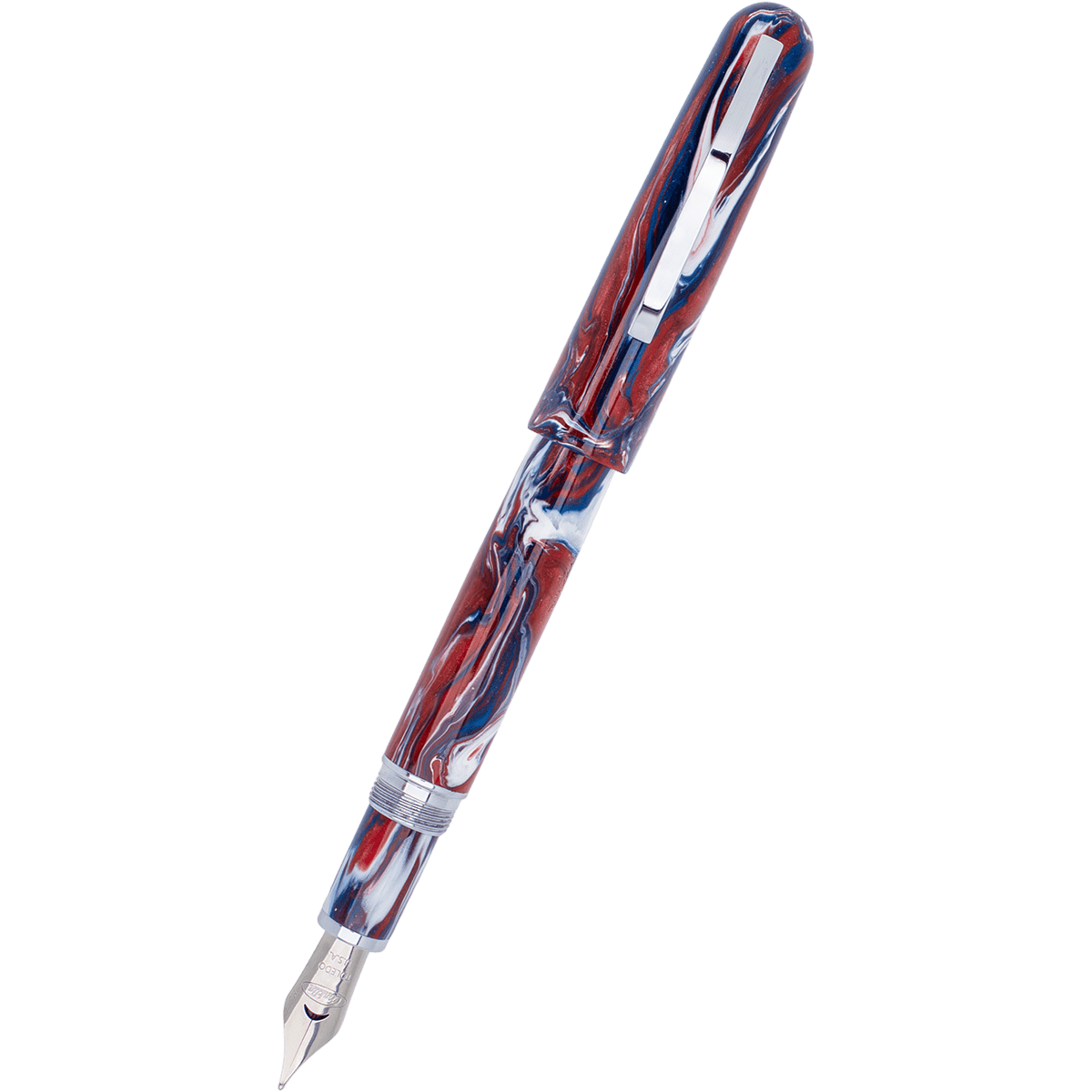 Conklin Streamline Fountain Pen - USA 250 - Chrome Trim (Limited Edition) - Pen Boutique Ltd