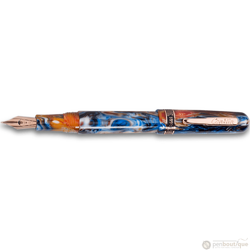Conklin 1898 Collection Fountain Pen - Misto Orange - 14K - Pen Boutique Ltd