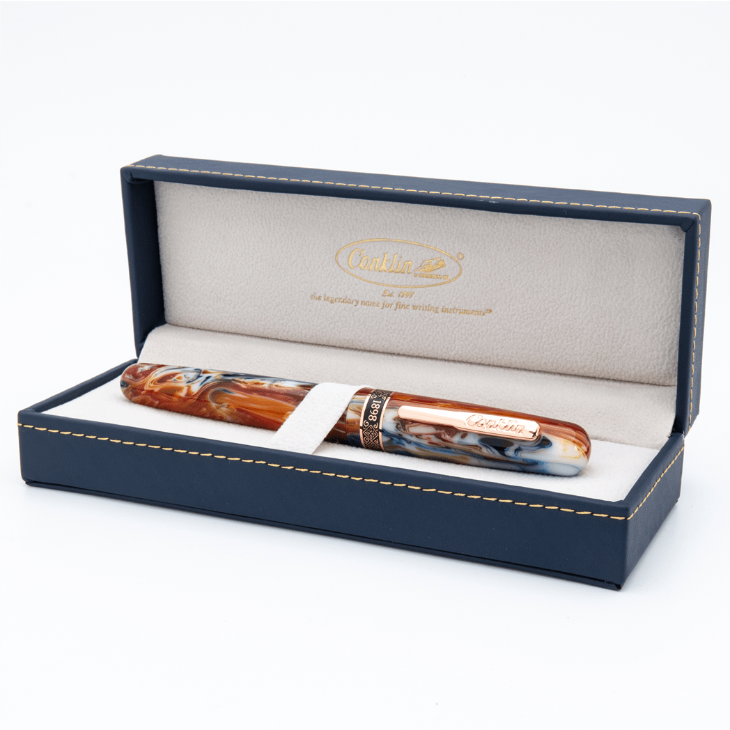 Conklin 1898 Collection Fountain Pen - Misto Orange - Pen Boutique Ltd