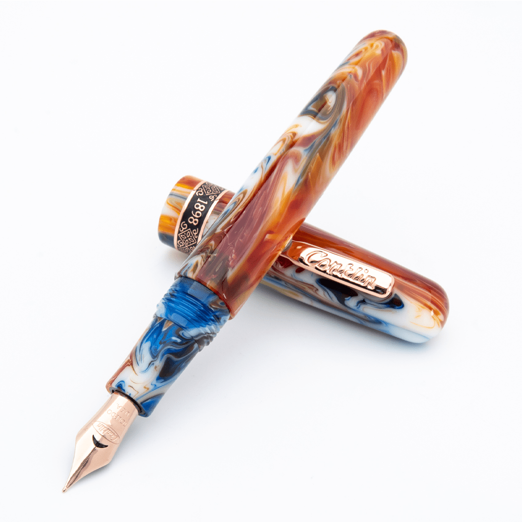 Conklin 1898 Collection Fountain Pen - Misto Orange - 14K - Pen Boutique Ltd