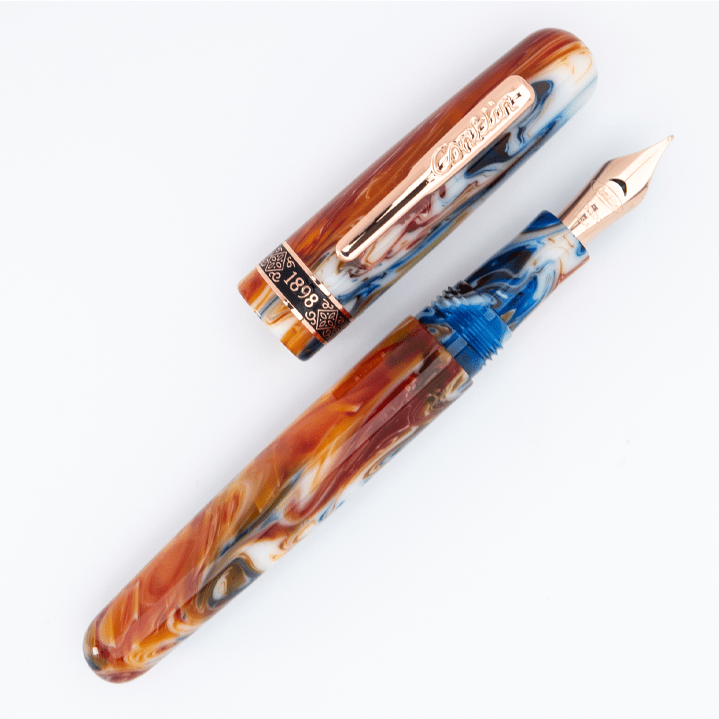 Conklin 1898 Collection Fountain Pen - Misto Orange - 14K - Pen Boutique Ltd