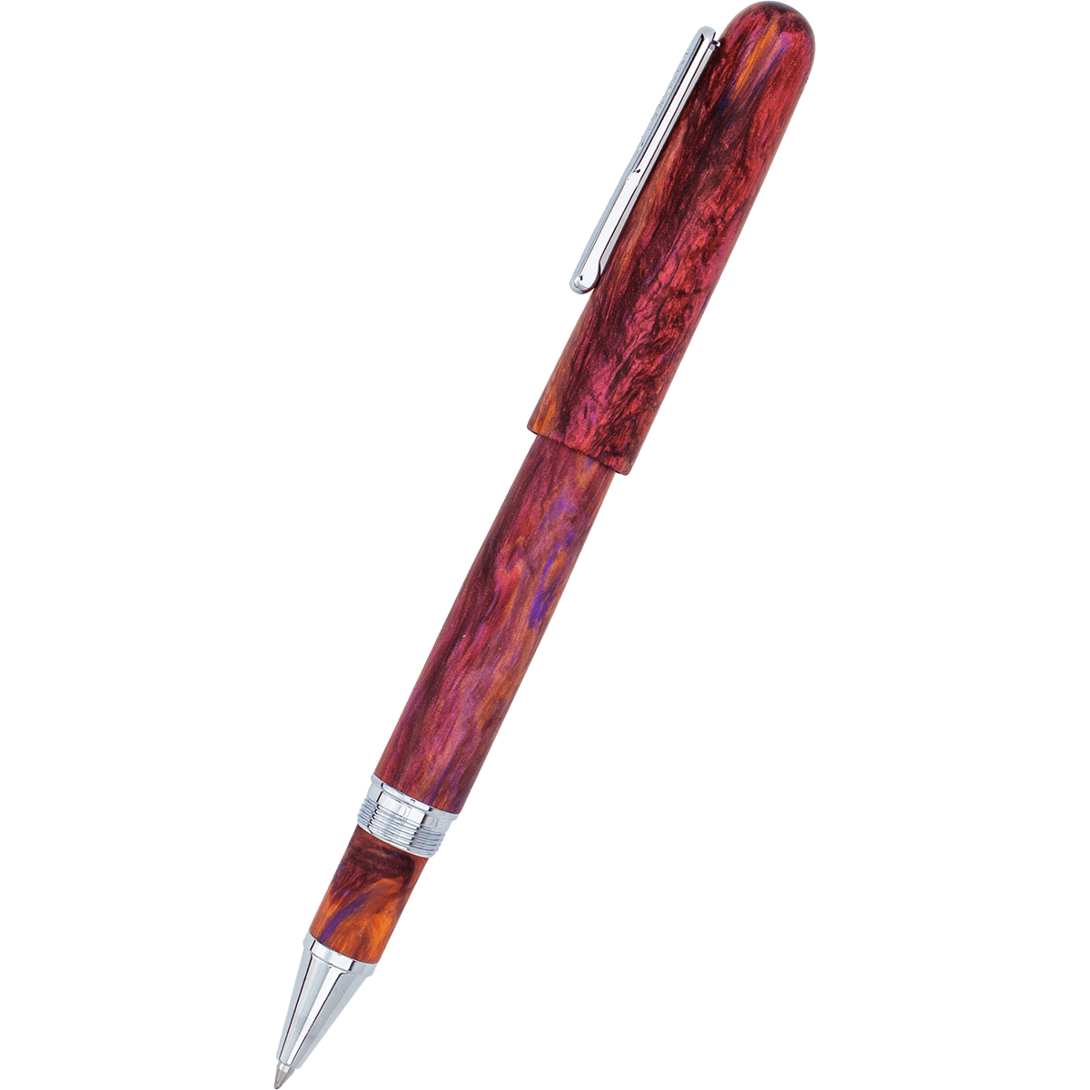 Conklin Streamline Rollerball Pen - Matte Sunset Medley - Chrome Trim (Limited Edition)