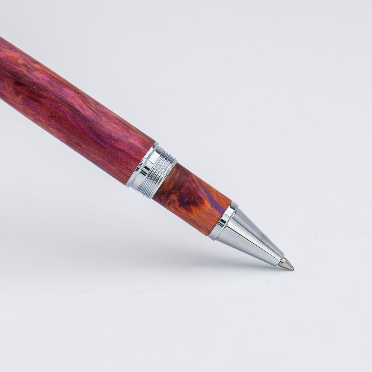 Conklin Streamline Rollerball Pen - Matte Sunset Medley - Chrome Trim (Limited Edition)