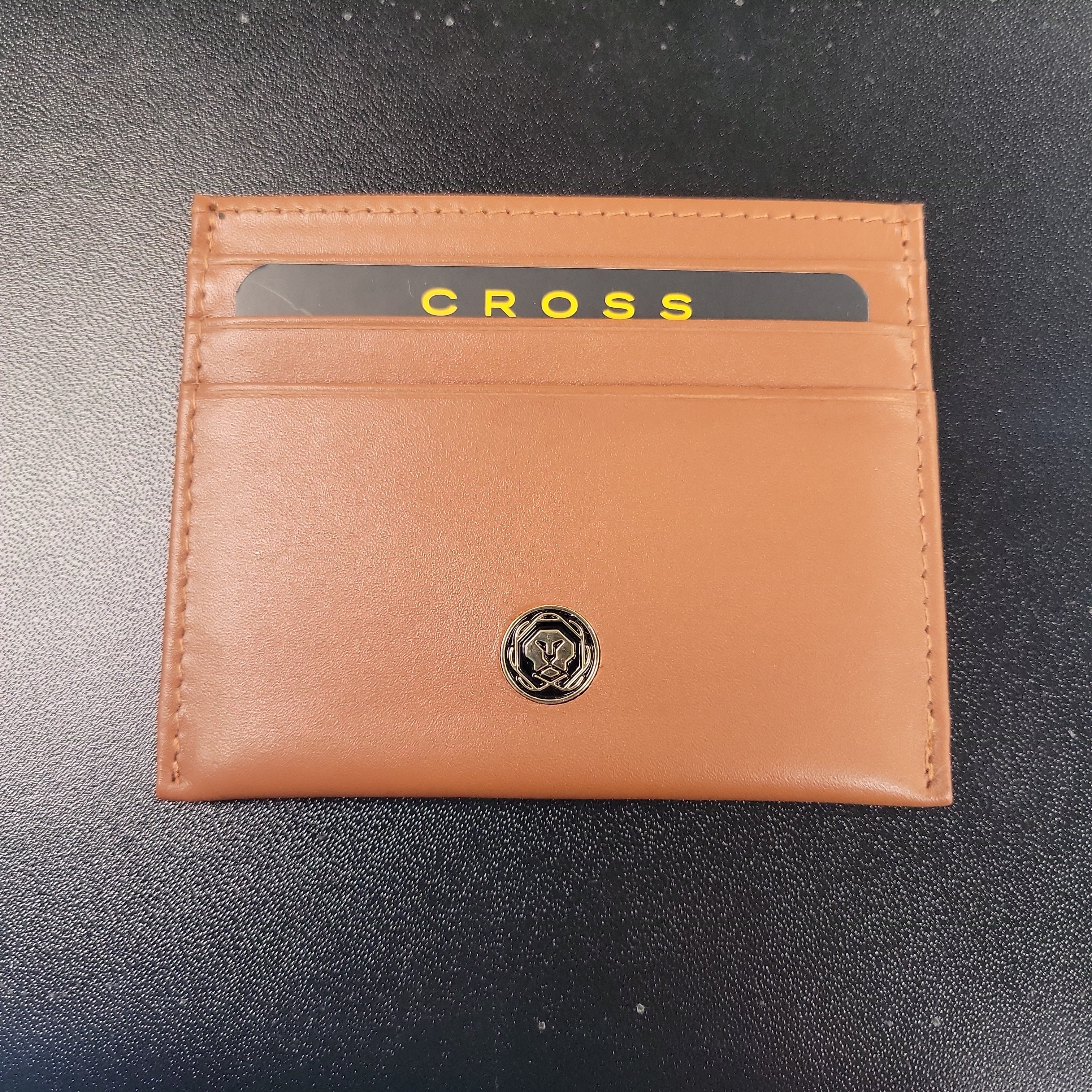 Cross Torero Leather Card Case - Brown - Pen Boutique Ltd
