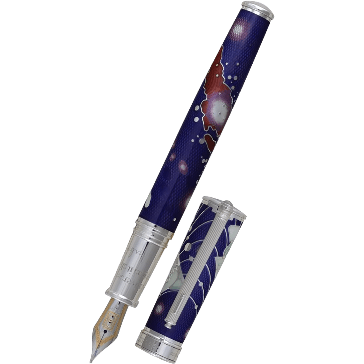 David Oscarson Edwin Hubble Fountain Pen - Ultraviolet - Pen Boutique Ltd