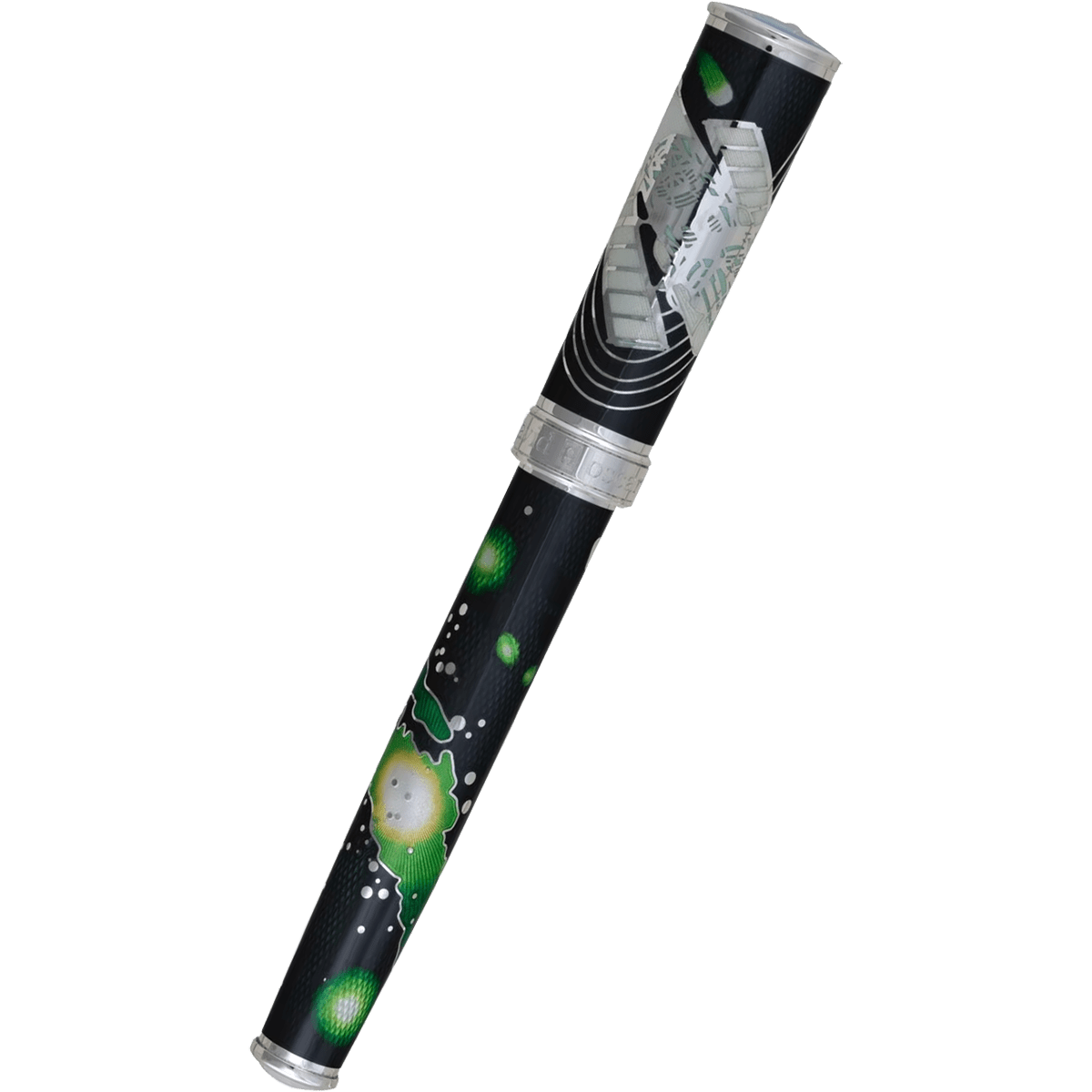 David Oscarson Edwin Hubble Rollerball Pen - Martian Green - Pen Boutique Ltd