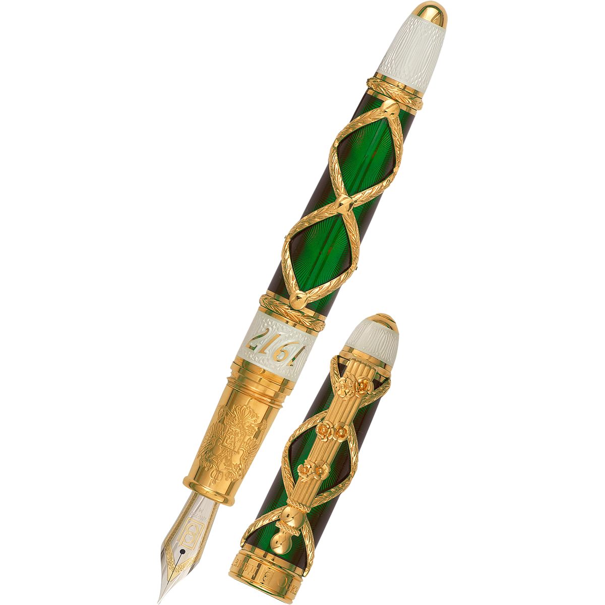 David Oscarson Russian Imperial Emerald Limited Edition Fountain Pen - Pen Boutique Ltd