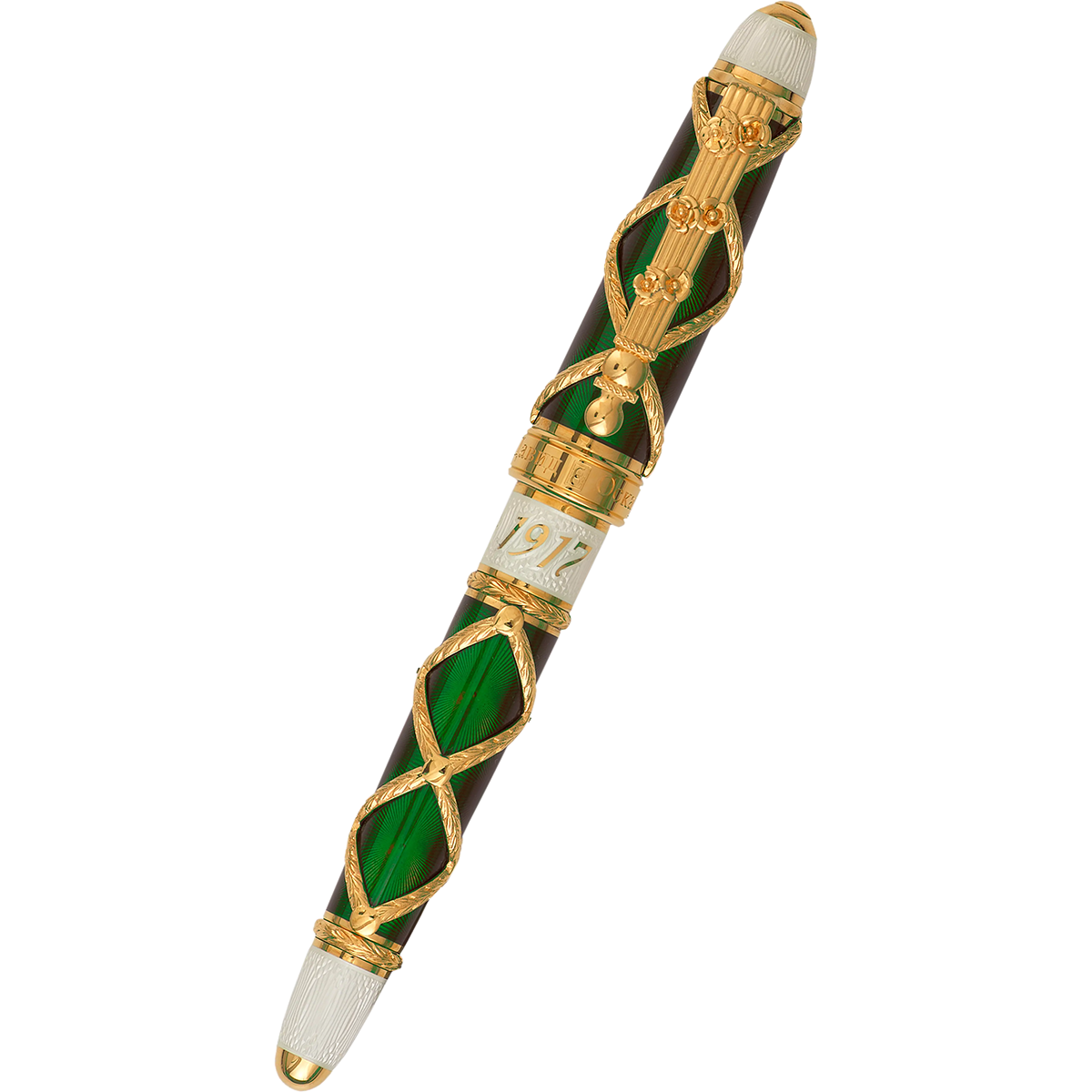 David Oscarson Russian Imperial Emerald Limited Edition Fountain Pen - Pen Boutique Ltd