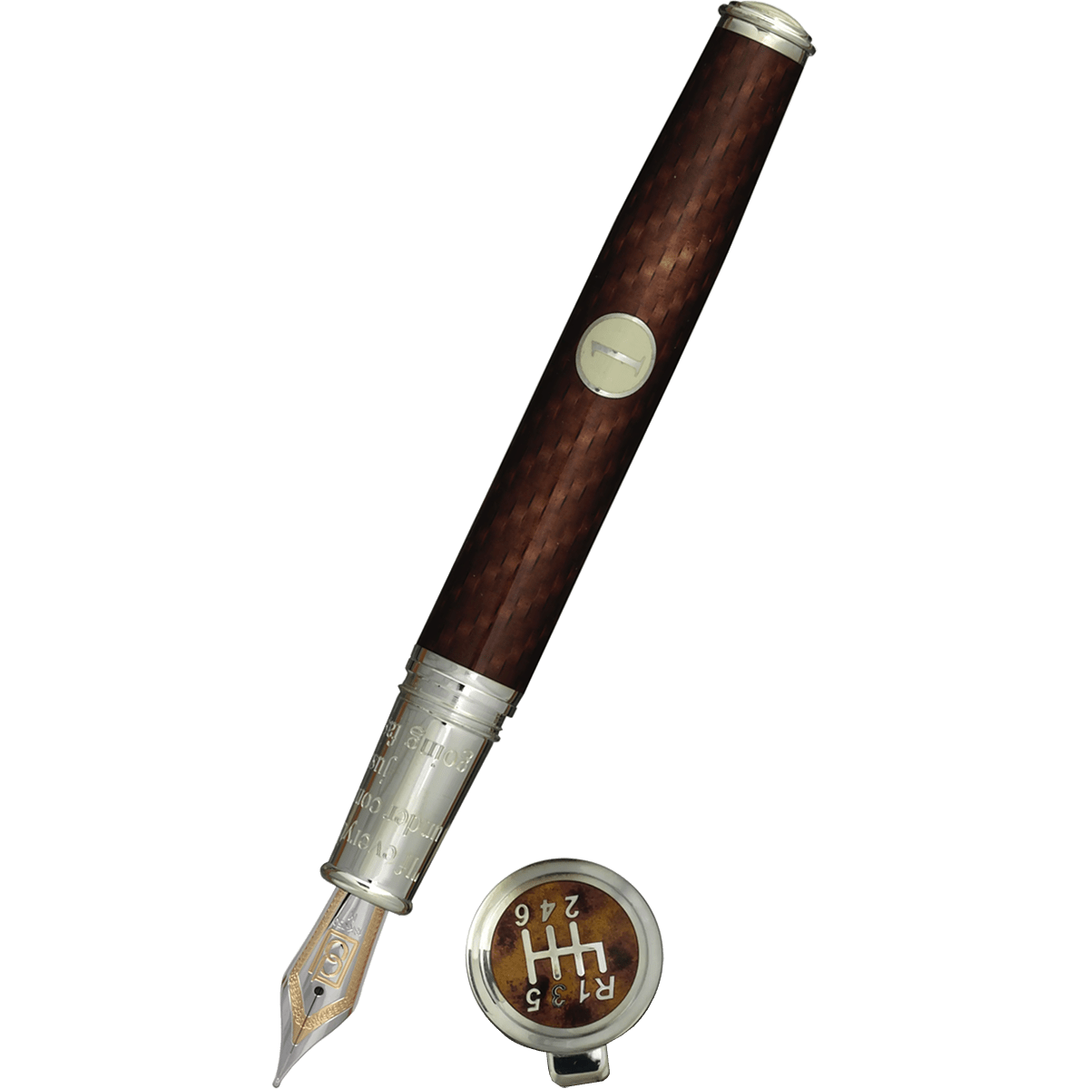 David Oscarson Take It To The Limit Fountain Pen - Liquid Coffee - Pen Boutique Ltd