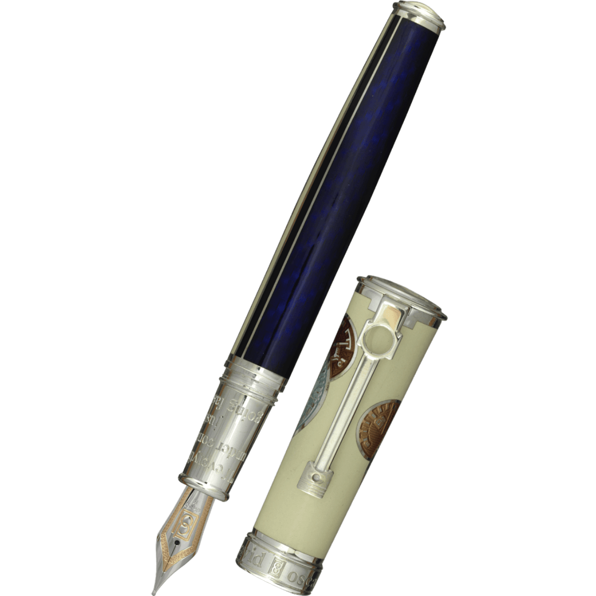 David Oscarson Take It To The Limit Fountain Pen - Retro - Pen Boutique Ltd