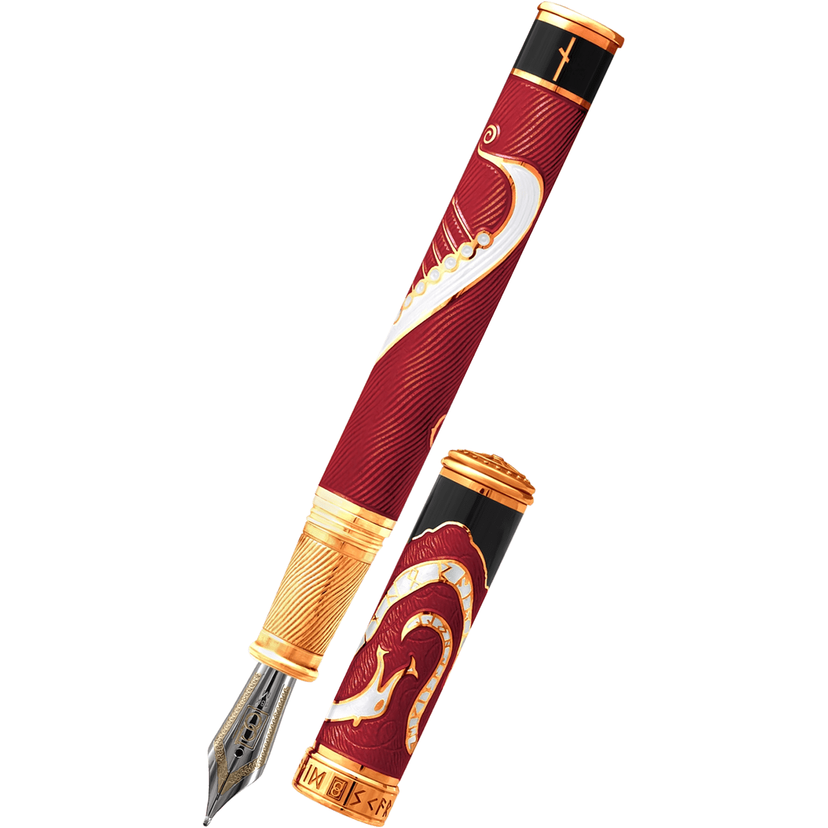 David Oscarson Valhalla Fountain Pen - Frey (Limited Edition) - Pen Boutique Ltd
