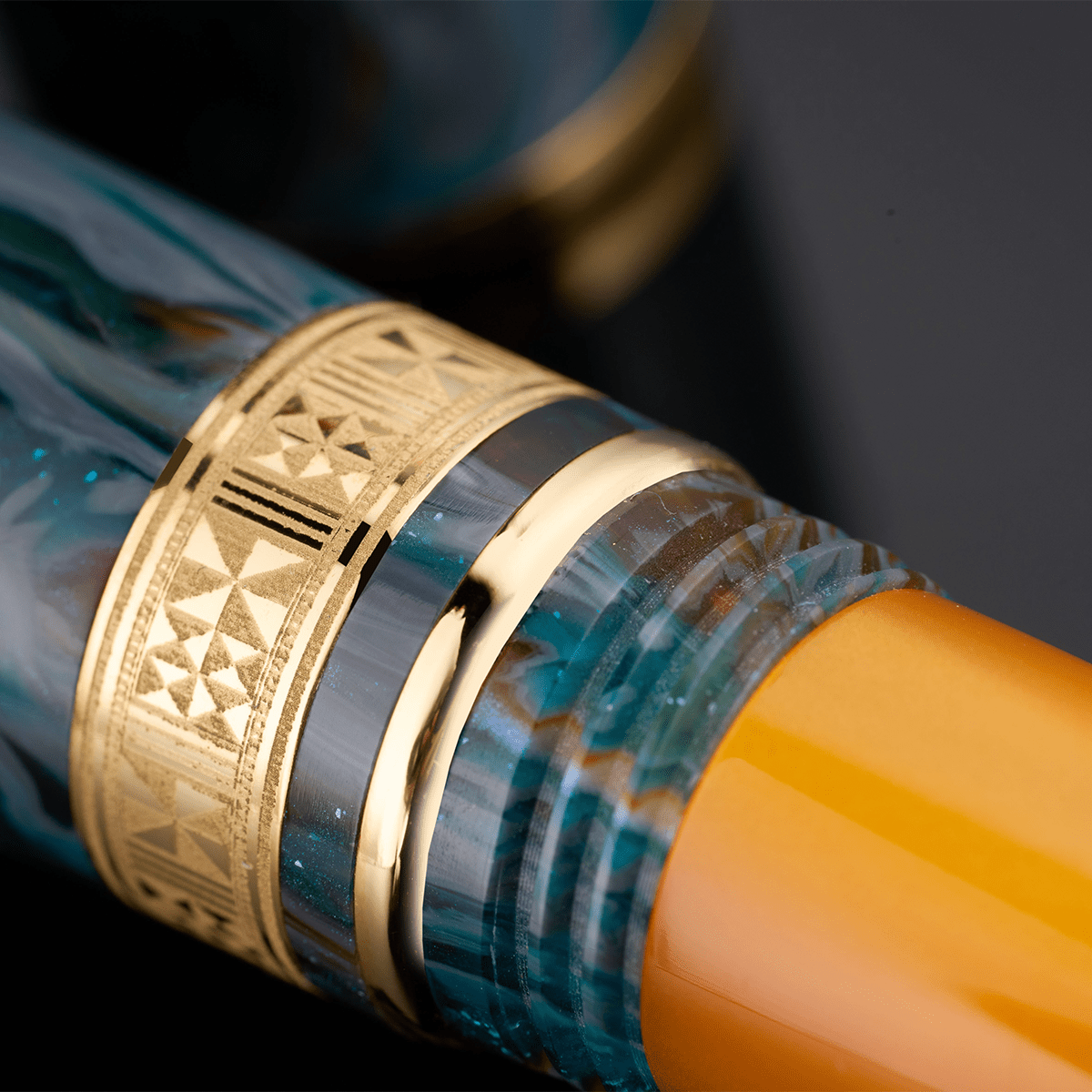 Delta Indigenous People Fountain Pen - Bajau - Stainless Steel Nib (Limited Edition) - Pen Boutique Ltd