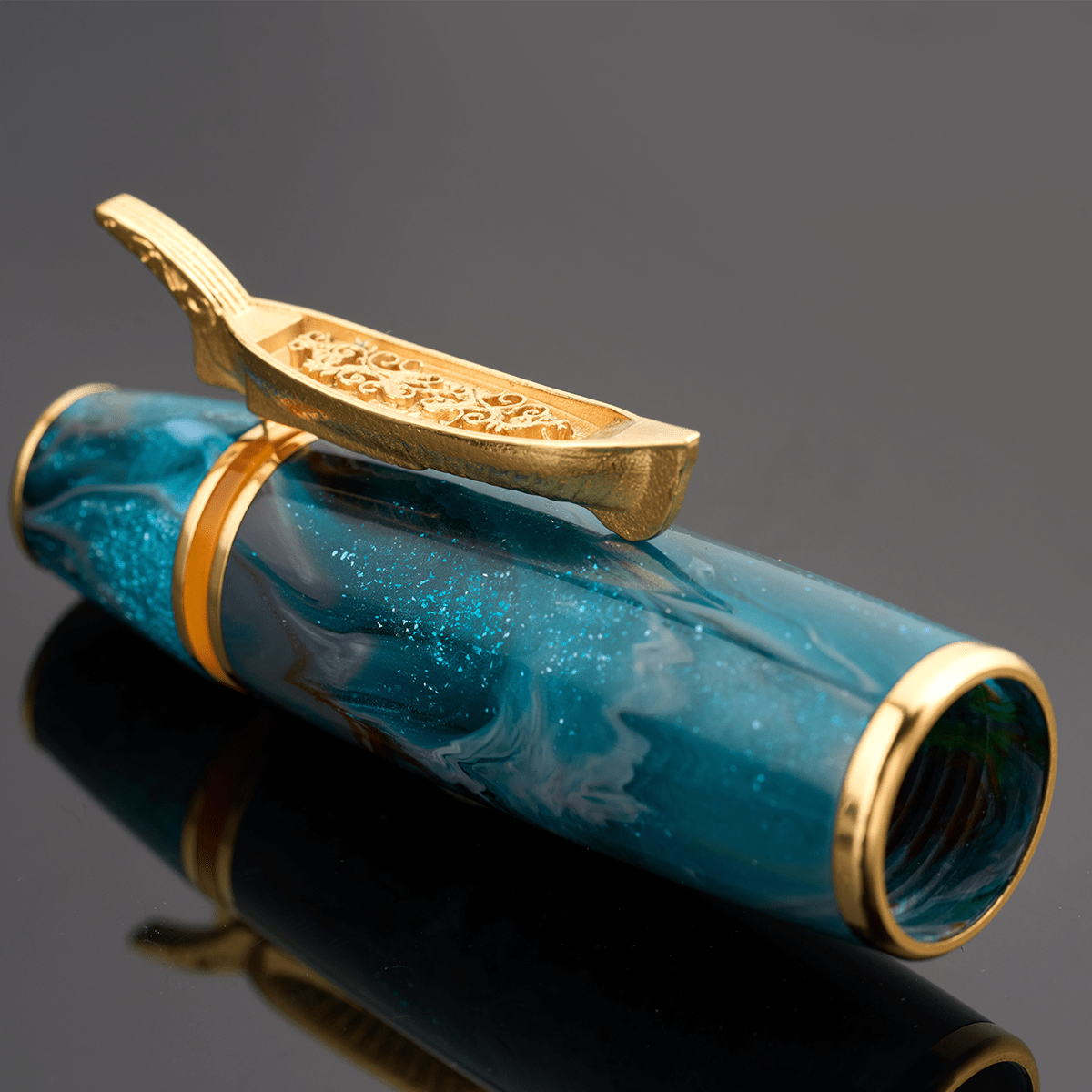 Delta Indigenous People Fountain Pen - Bajau - Stainless Steel Nib (Limited Edition) - Pen Boutique Ltd