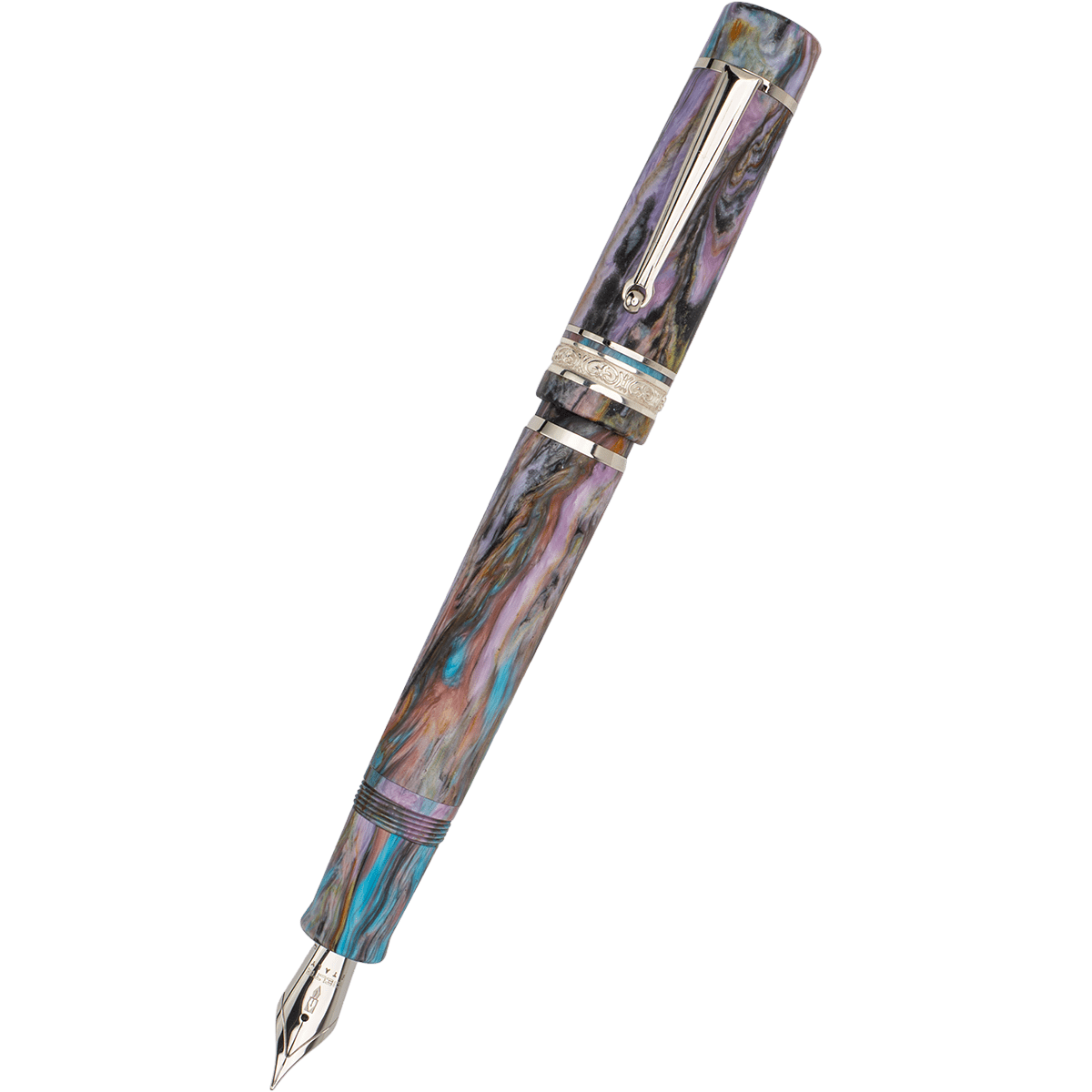 Delta Limited Edition Fountain Pen - DV Original - Primary Manipulation 4.5 (Mid - Size) - Pen Boutique Ltd