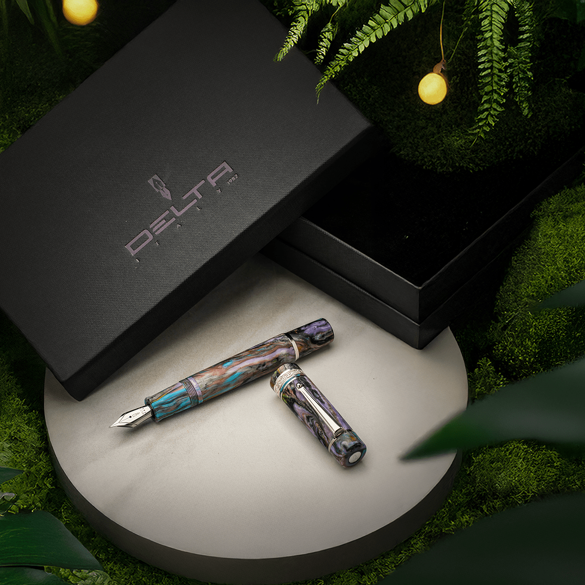 Delta Limited Edition Fountain Pen - DV Original - Primary Manipulation 4.5 (Mid - Size) - Pen Boutique Ltd